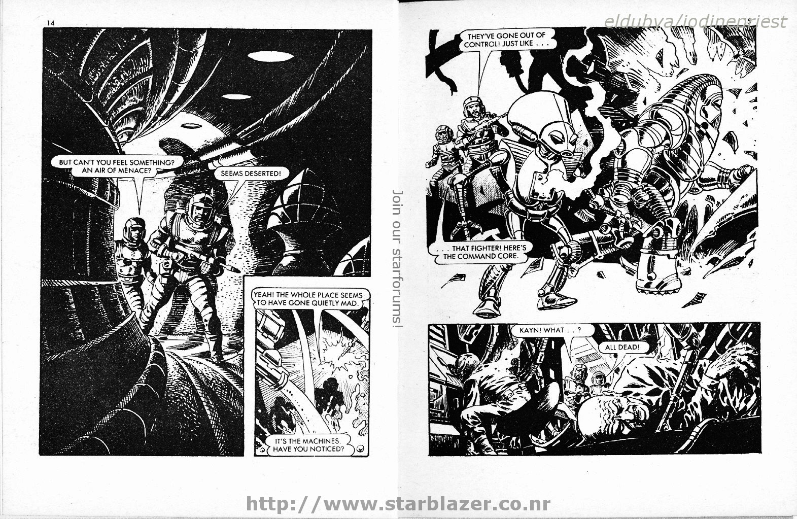 Read online Starblazer comic -  Issue #167 - 9