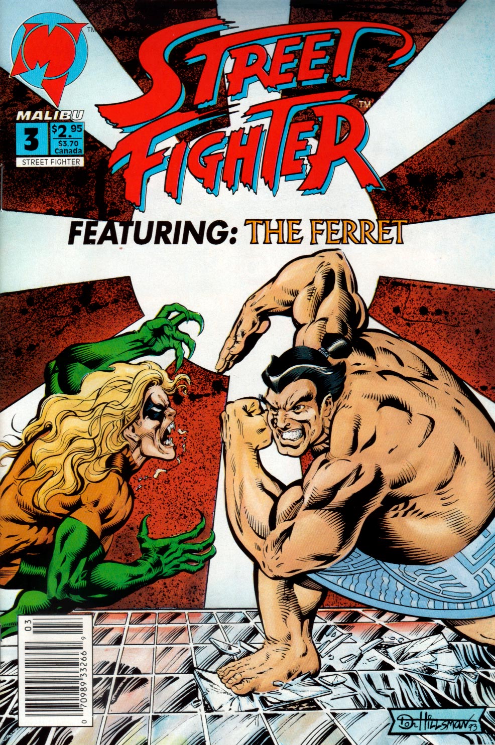 Read online Street Fighter (1991) comic -  Issue #3 - 1