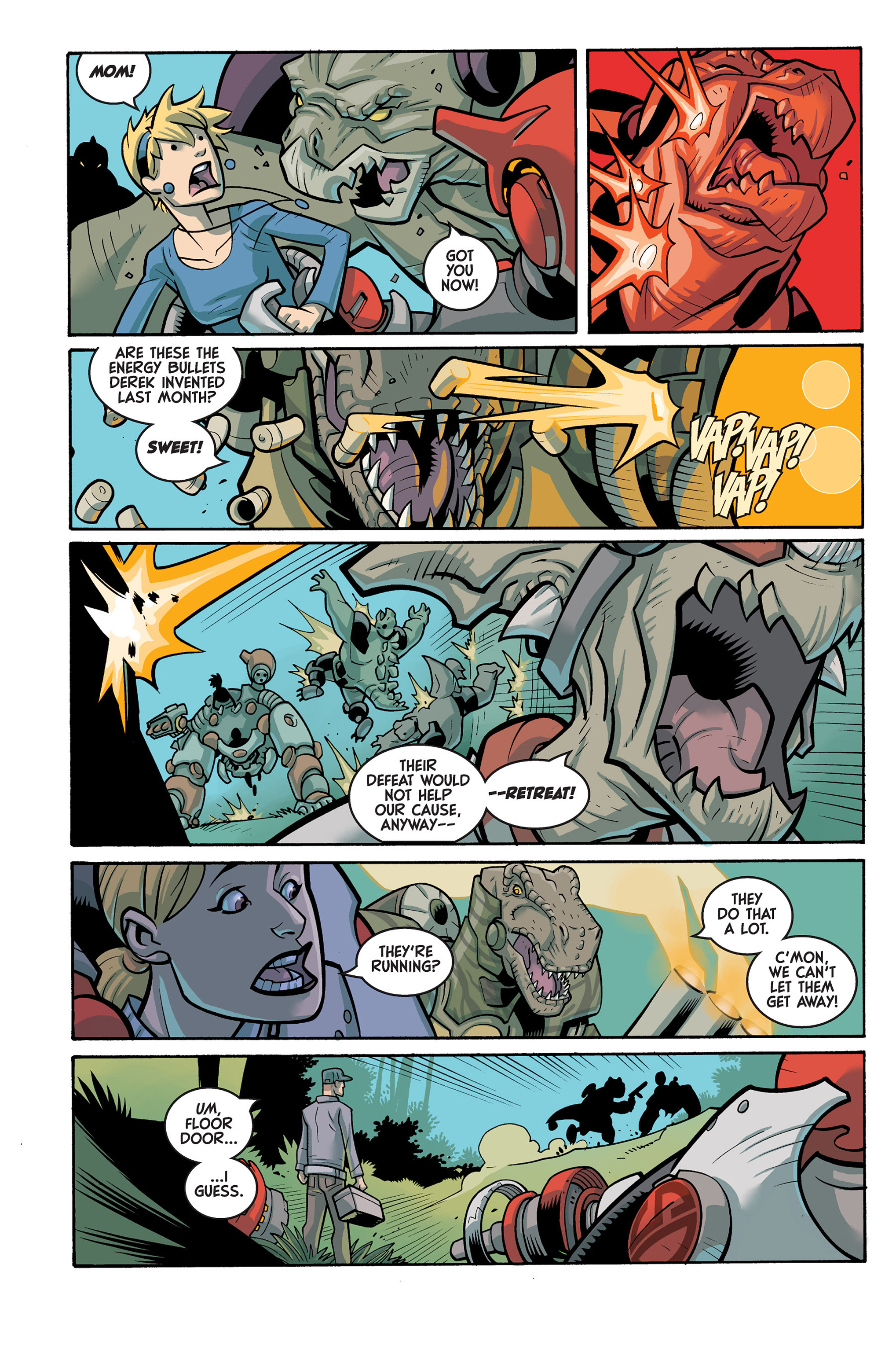 Read online Super Dinosaur (2011) comic -  Issue # _TPB 2 - 114