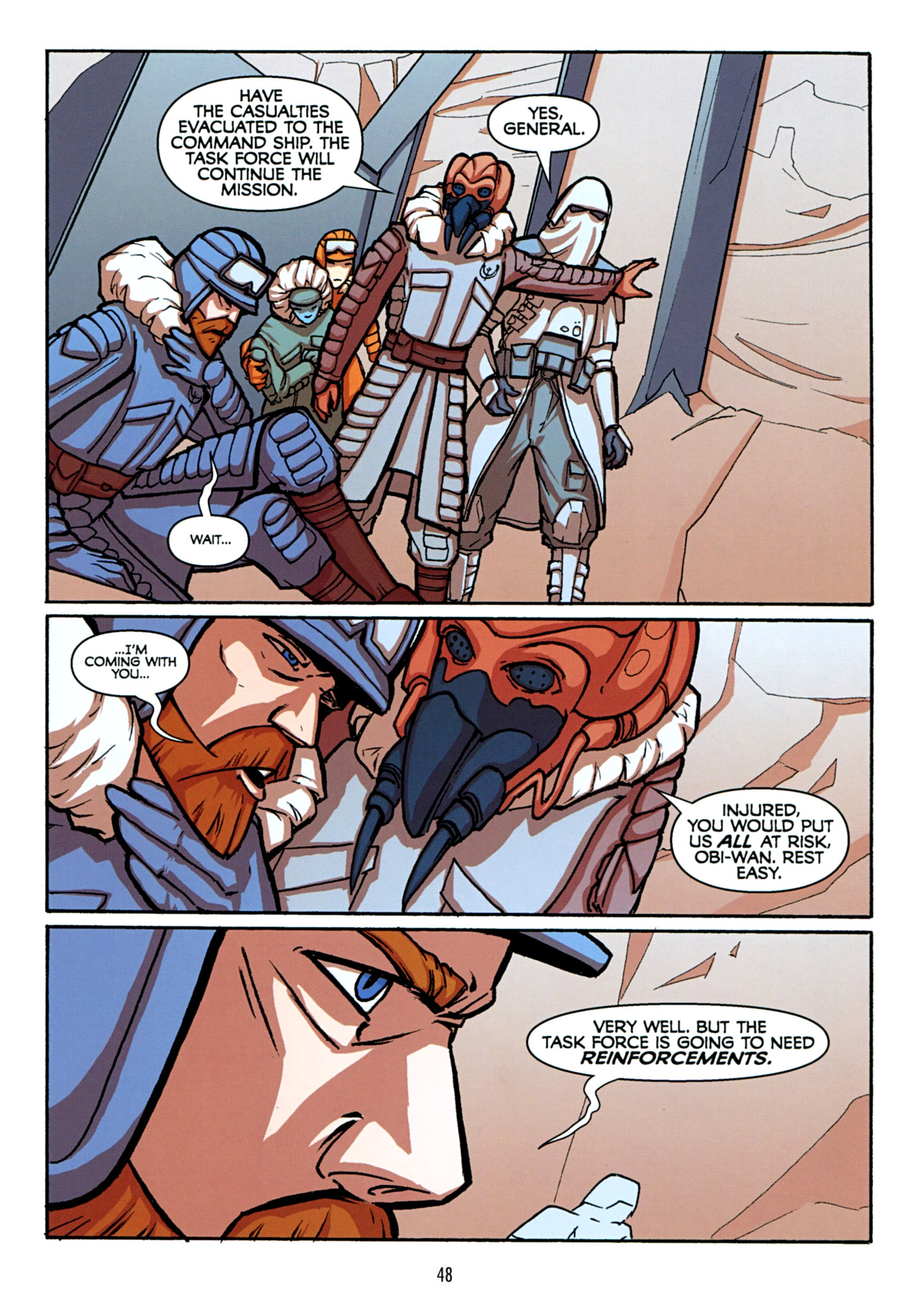 Read online Star Wars: The Clone Wars - The Sith Hunters comic -  Issue # Full - 49
