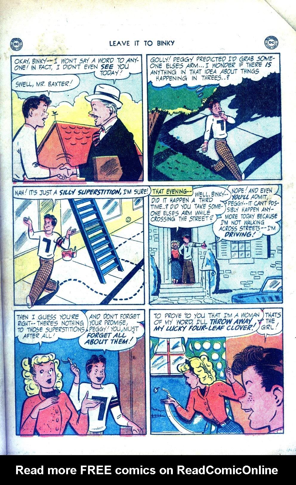 Read online Leave it to Binky comic -  Issue #18 - 18