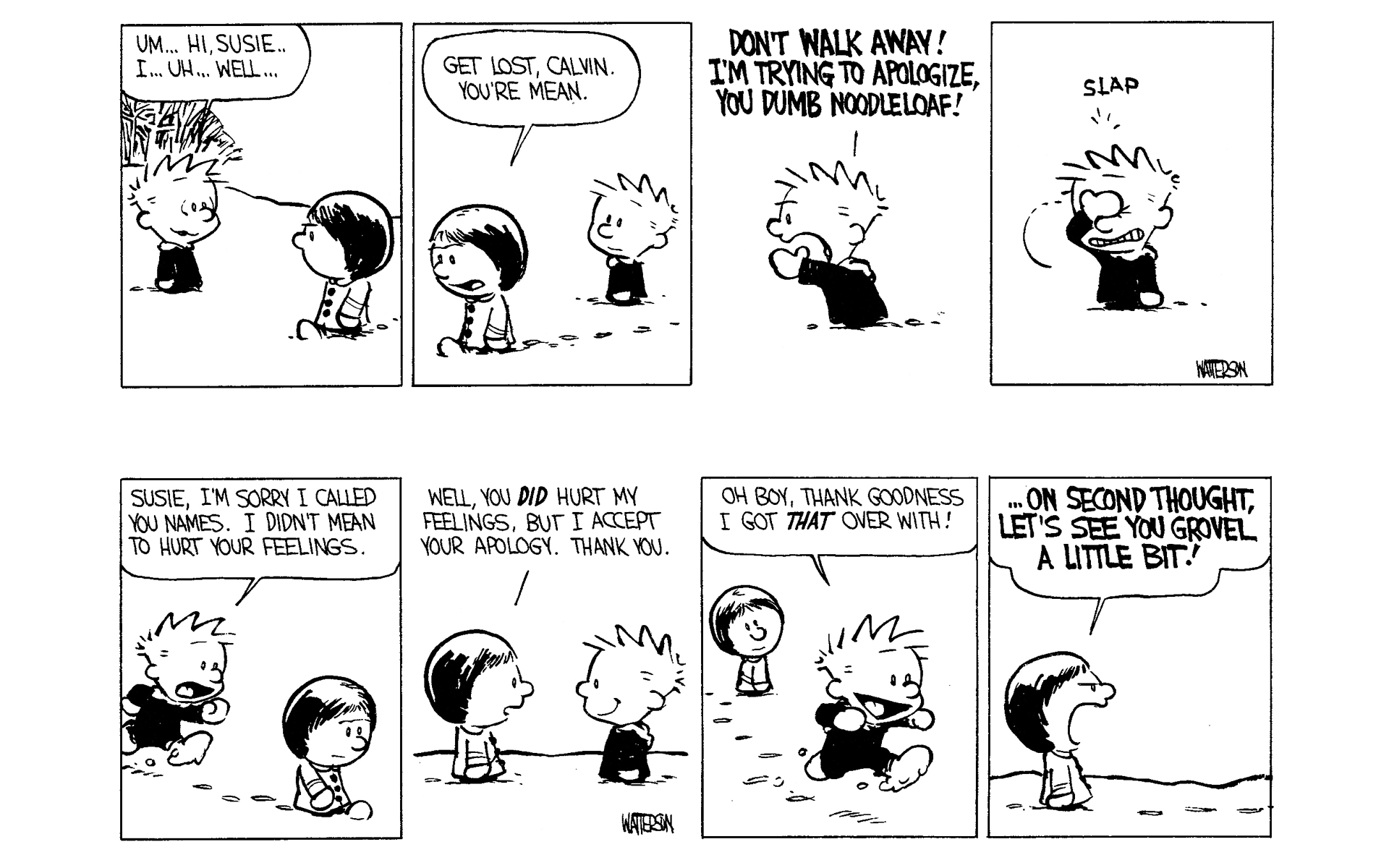 Read online Calvin and Hobbes comic -  Issue #2 - 92