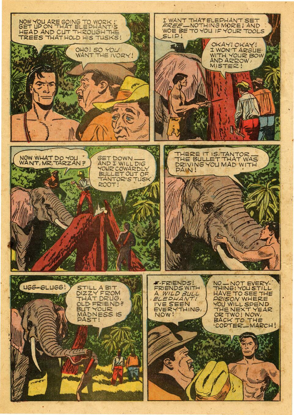 Read online Tarzan (1948) comic -  Issue #48 - 18