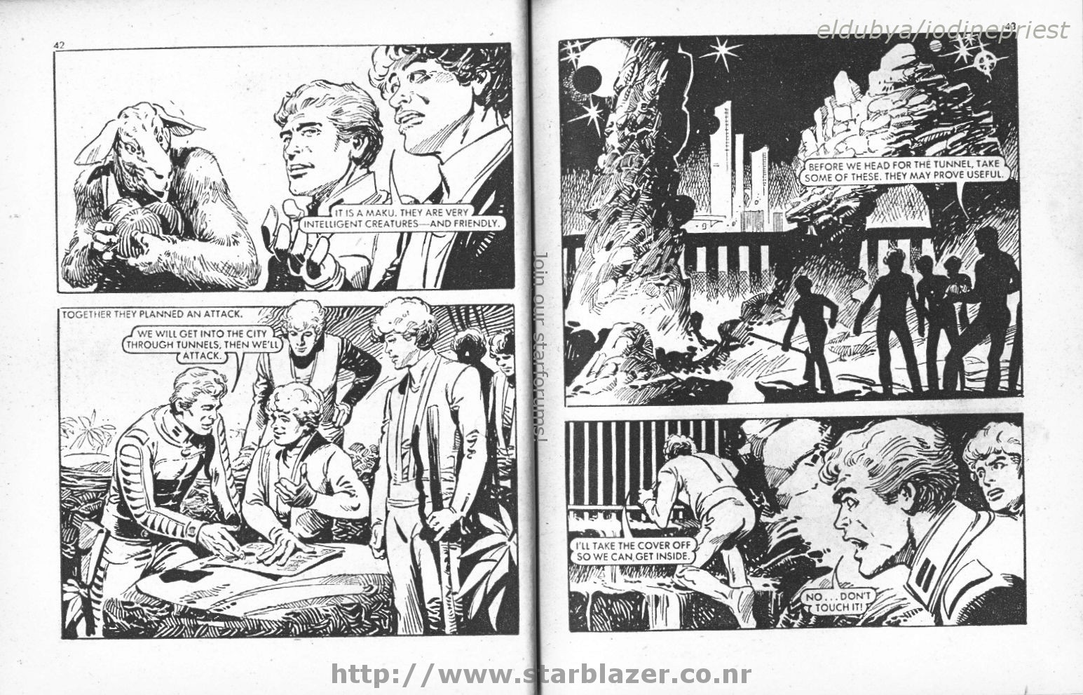 Read online Starblazer comic -  Issue #26 - 23