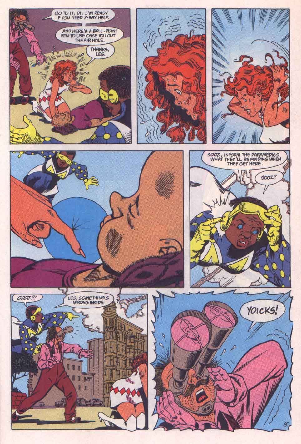 Read online Hero Hotline comic -  Issue #5 - 16