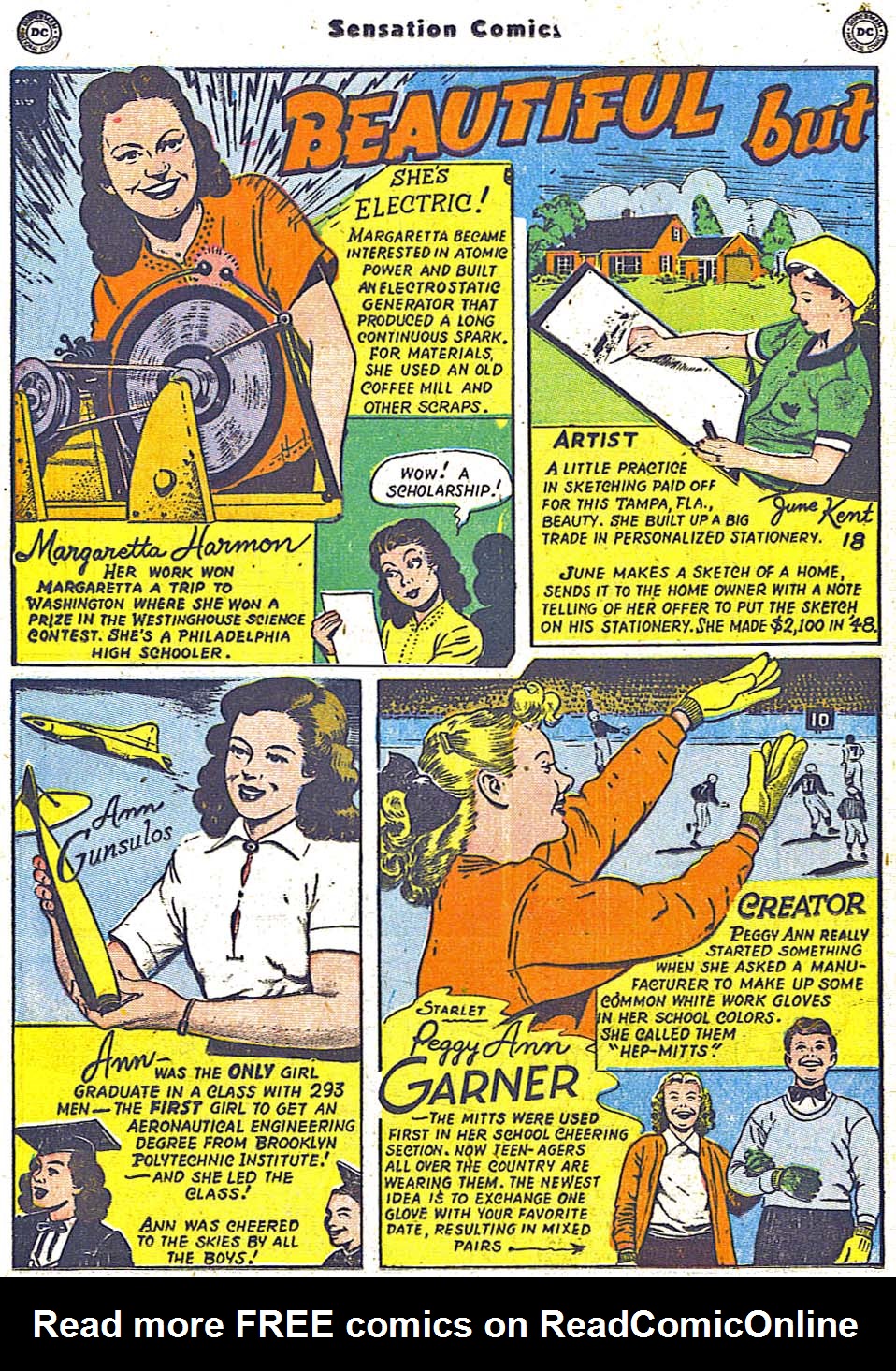 Read online Sensation (Mystery) Comics comic -  Issue #96 - 34