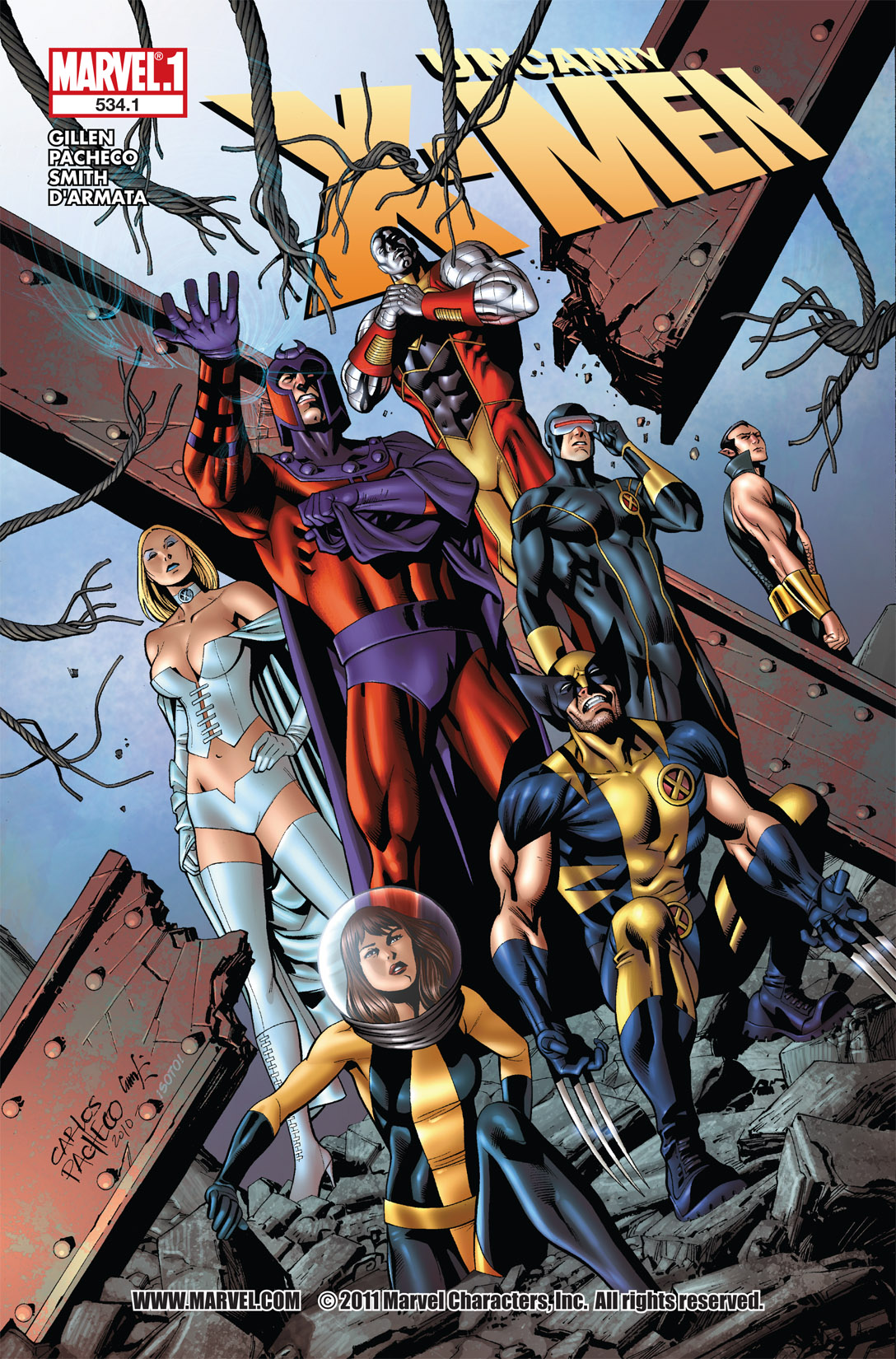 Read online Uncanny X-Men (1963) comic -  Issue #534.1 - 1