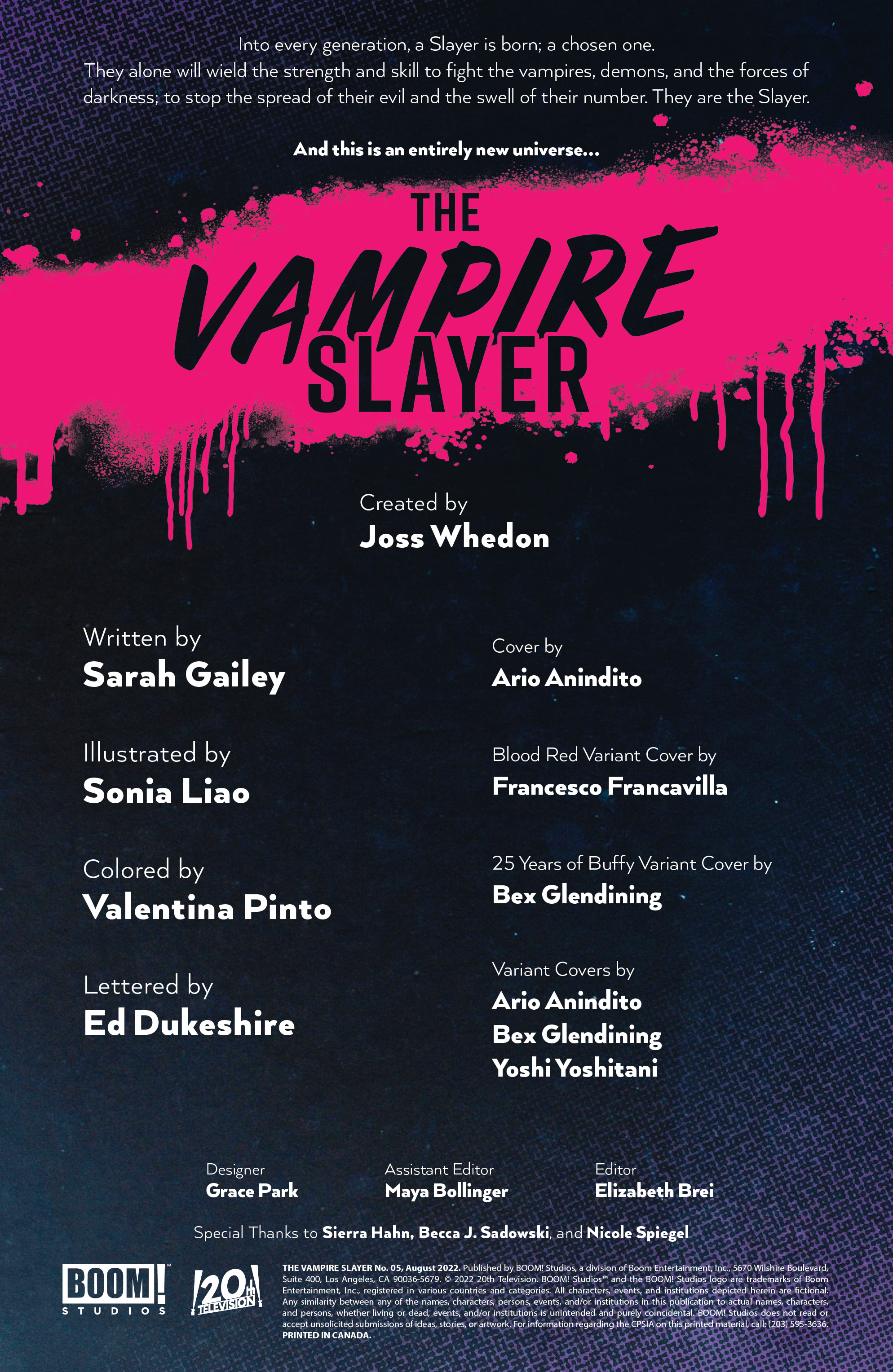 Read online The Vampire Slayer comic -  Issue #5 - 2