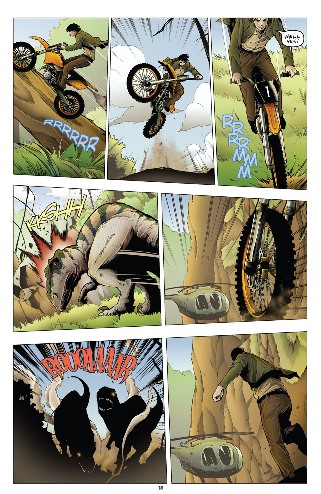 Read online Jurassic Park: Dangerous Games comic -  Issue #5 - 21