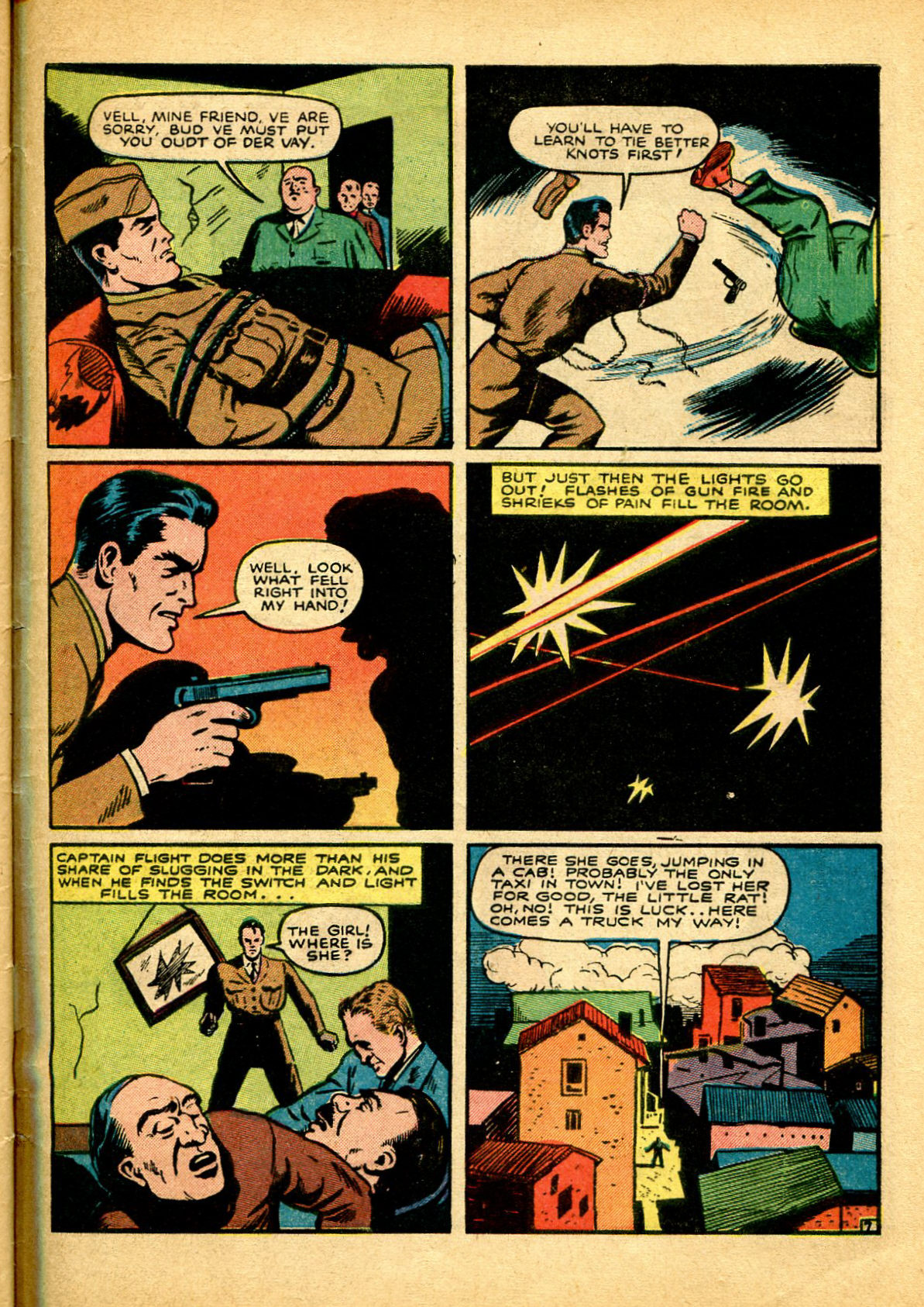 Read online Captain Flight Comics comic -  Issue #7 - 49