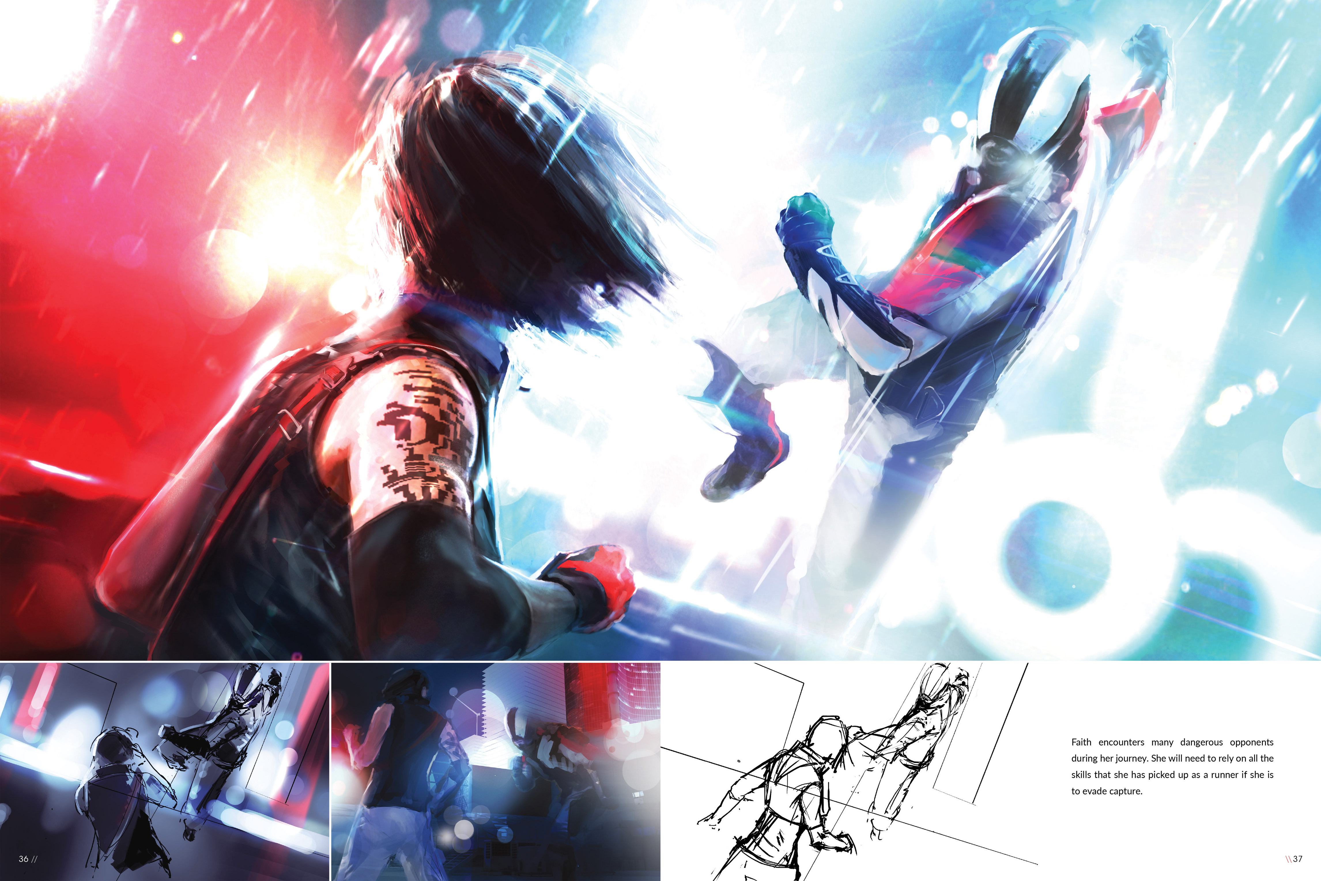 Read online The Art of Mirror's Edge: Catalyst comic -  Issue # TPB (Part 1) - 31