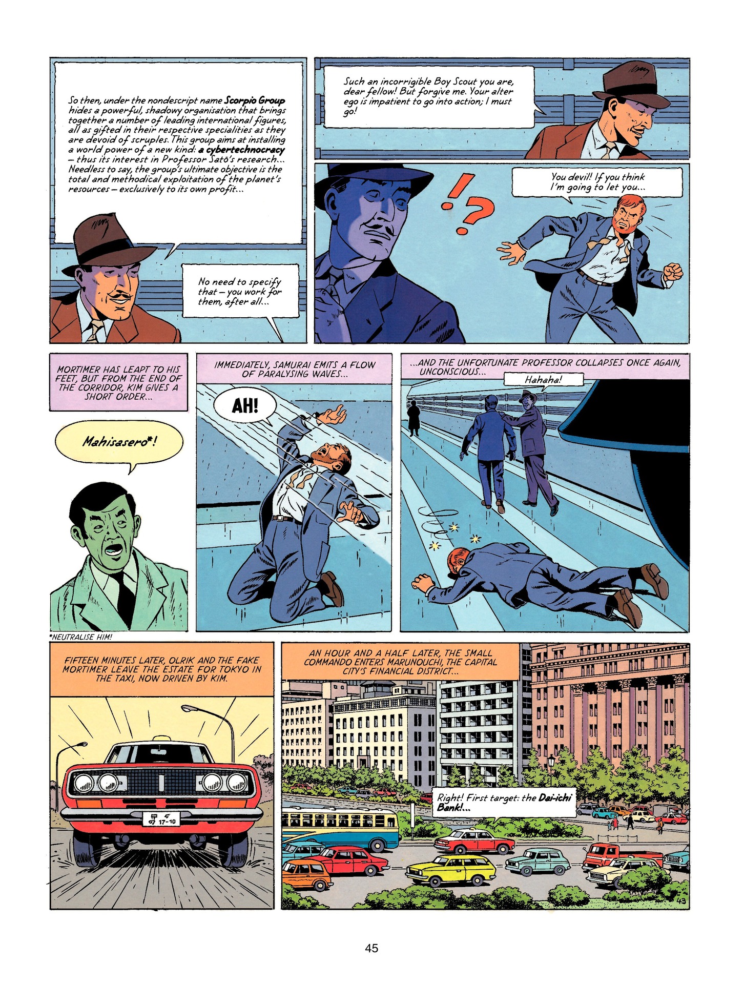 Read online Blake & Mortimer comic -  Issue #22 - 45