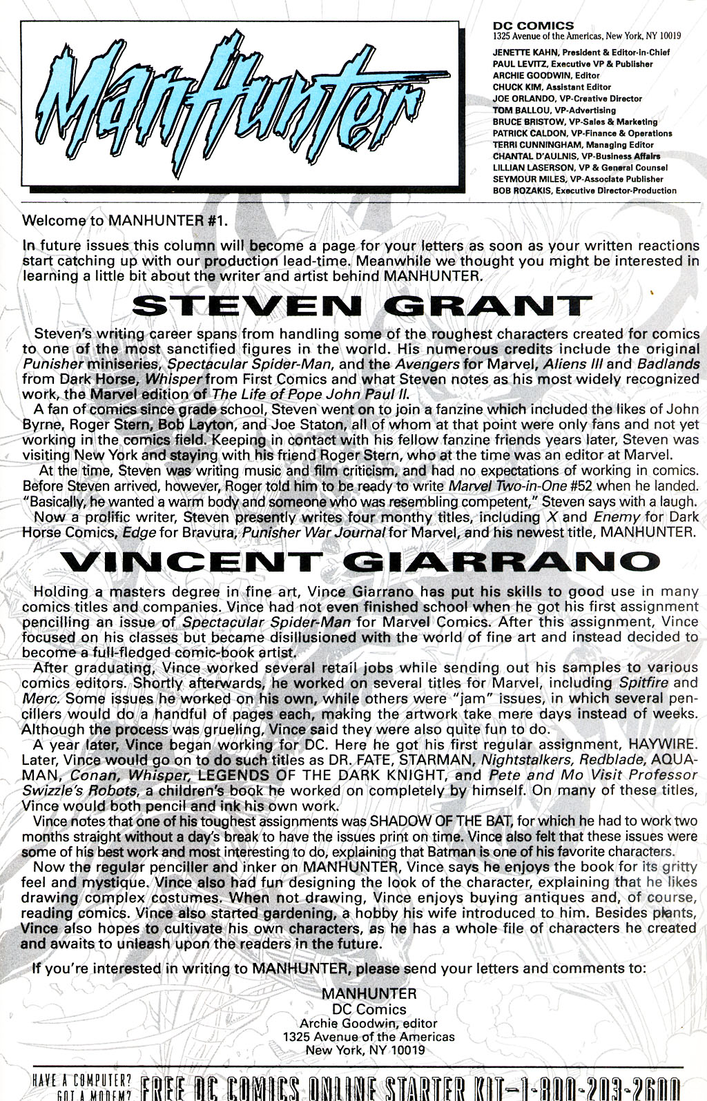 Read online Manhunter (1994) comic -  Issue #1 - 23