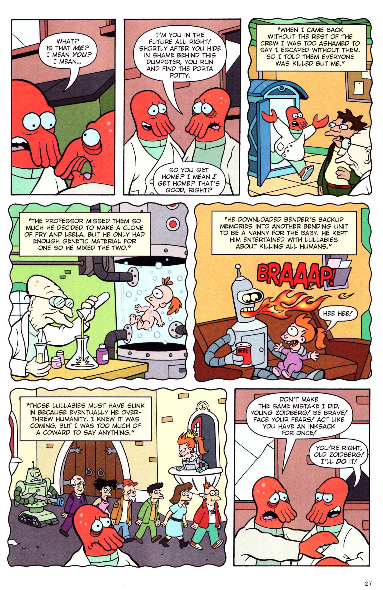 Read online Futurama Comics comic -  Issue #32 - 22