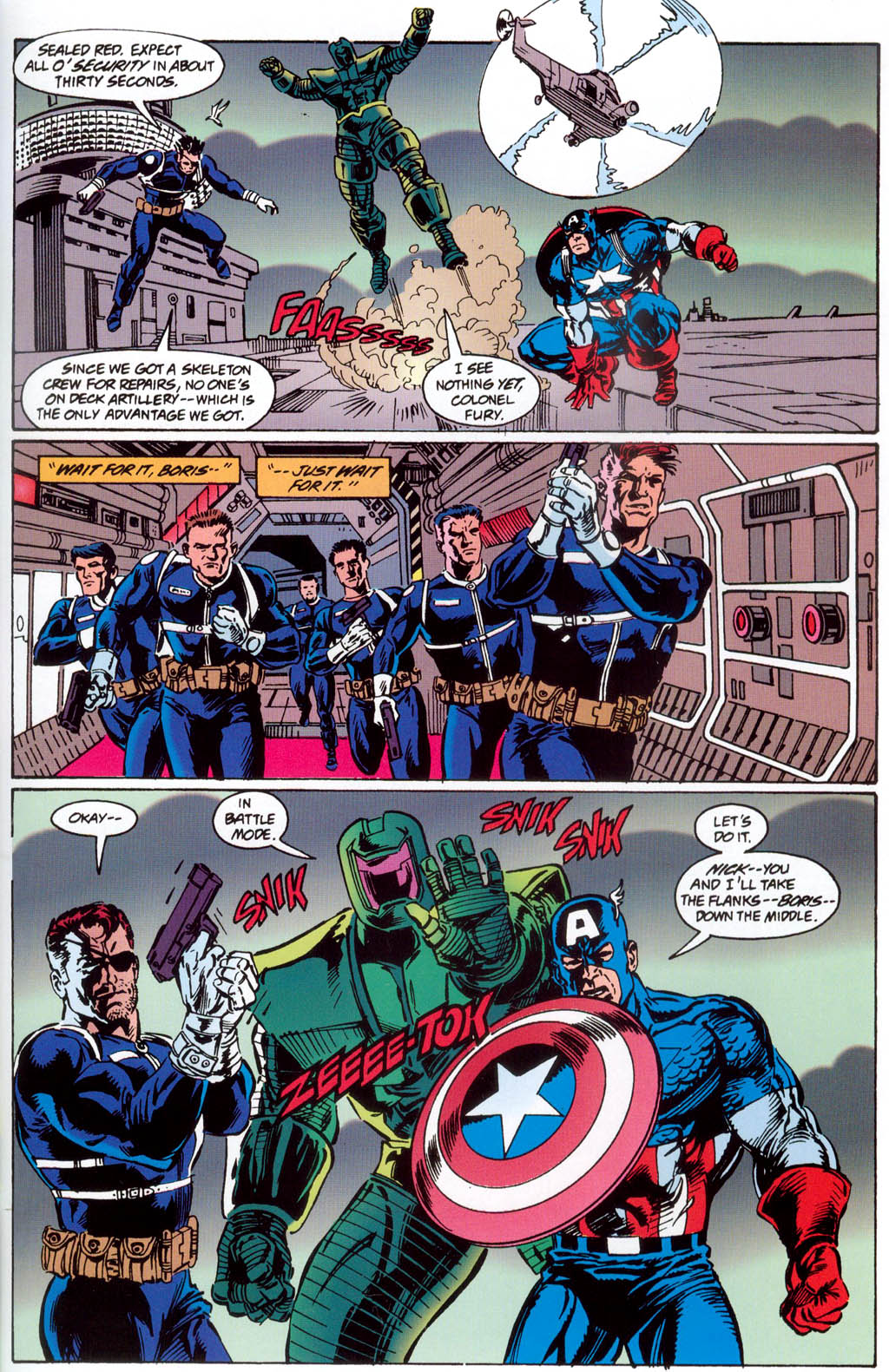 Read online Captain America/Nick Fury: Blood Truce comic -  Issue # Full - 39