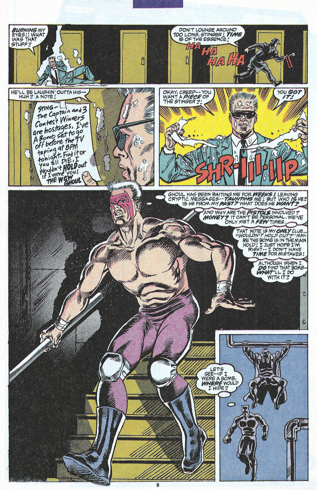 Read online WCW World Championship Wrestling comic -  Issue #3 - 10