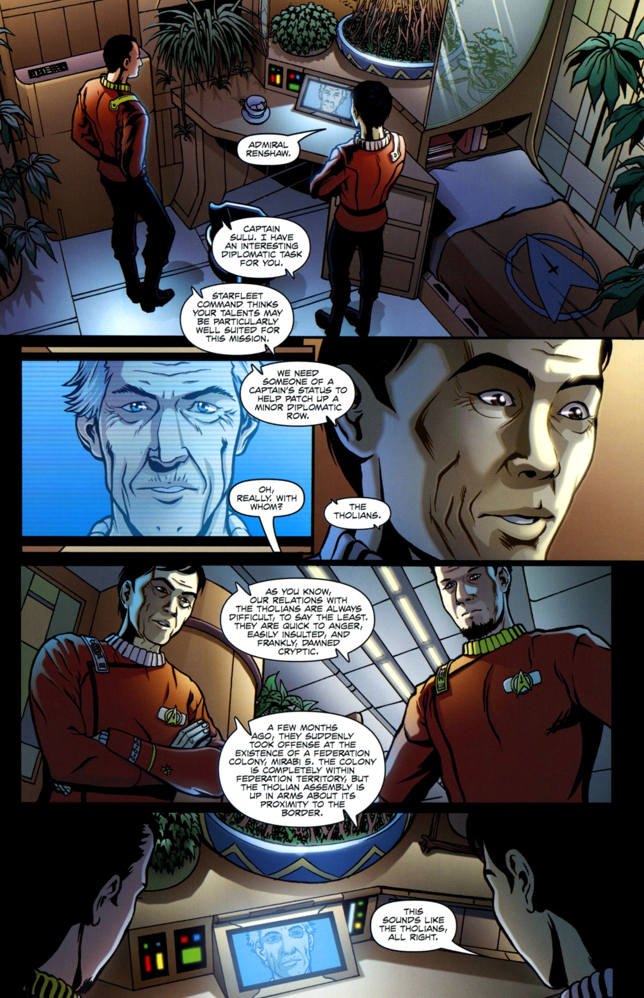Read online Star Trek: Captain's Log comic -  Issue # Issue Sulu - 6