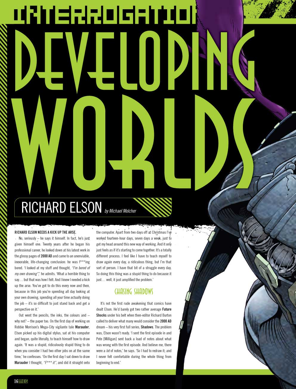 Read online Judge Dredd Megazine (Vol. 5) comic -  Issue #285 - 16