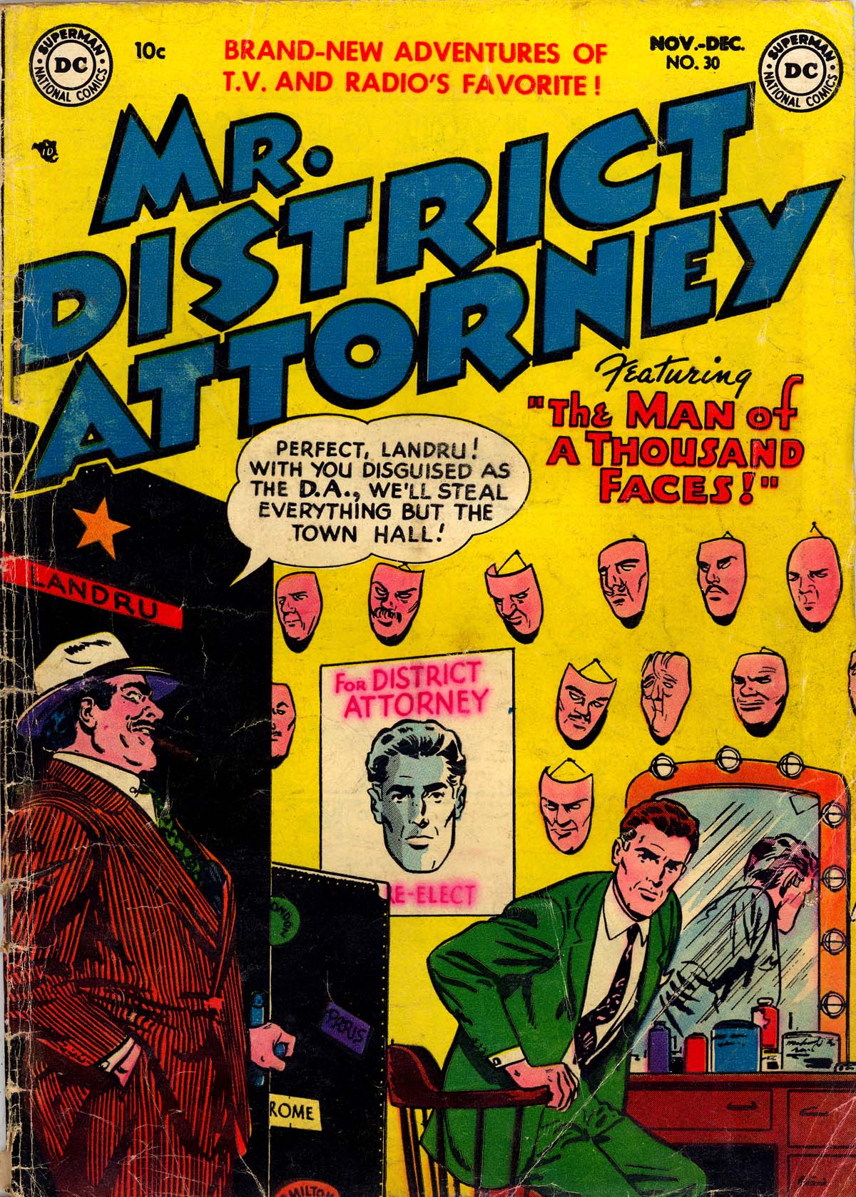 Read online Mr. District Attorney comic -  Issue #30 - 1
