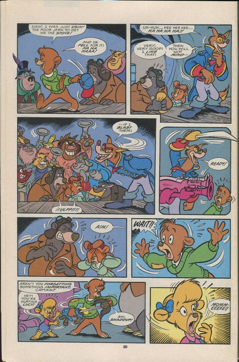 Read online Disney's Tale Spin Limited Series: ''Take Off'' comic -  Issue #3 - 21