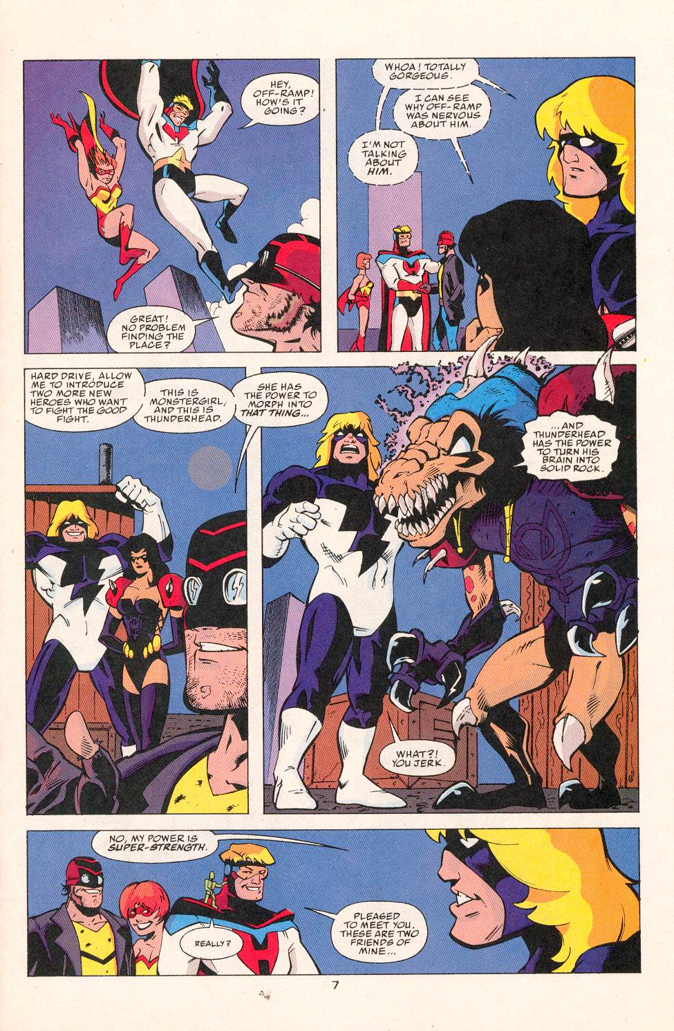 Read online Young Heroes in Love comic -  Issue #1 - 8