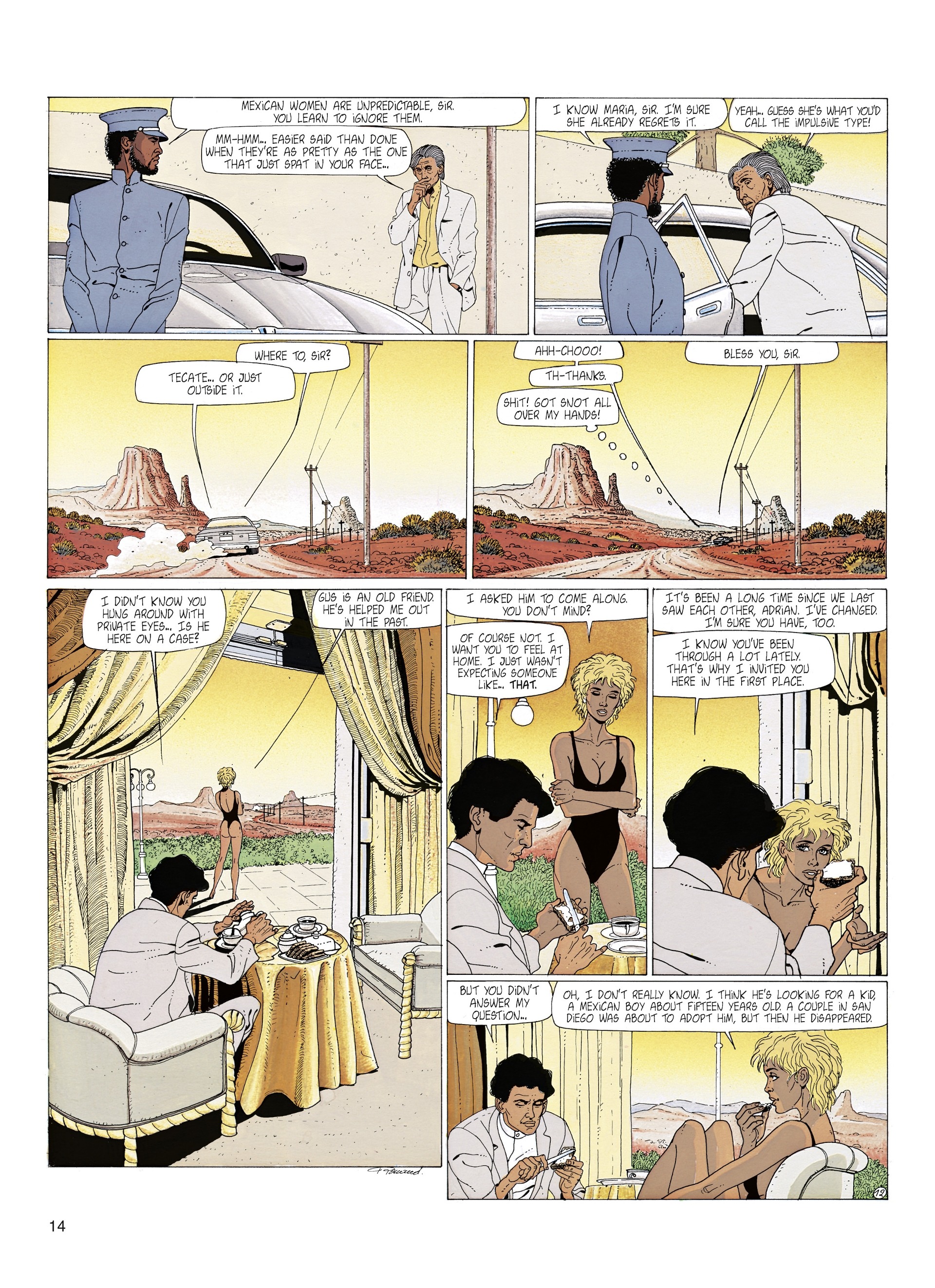 Read online Jessica Blandy comic -  Issue #5 - 16