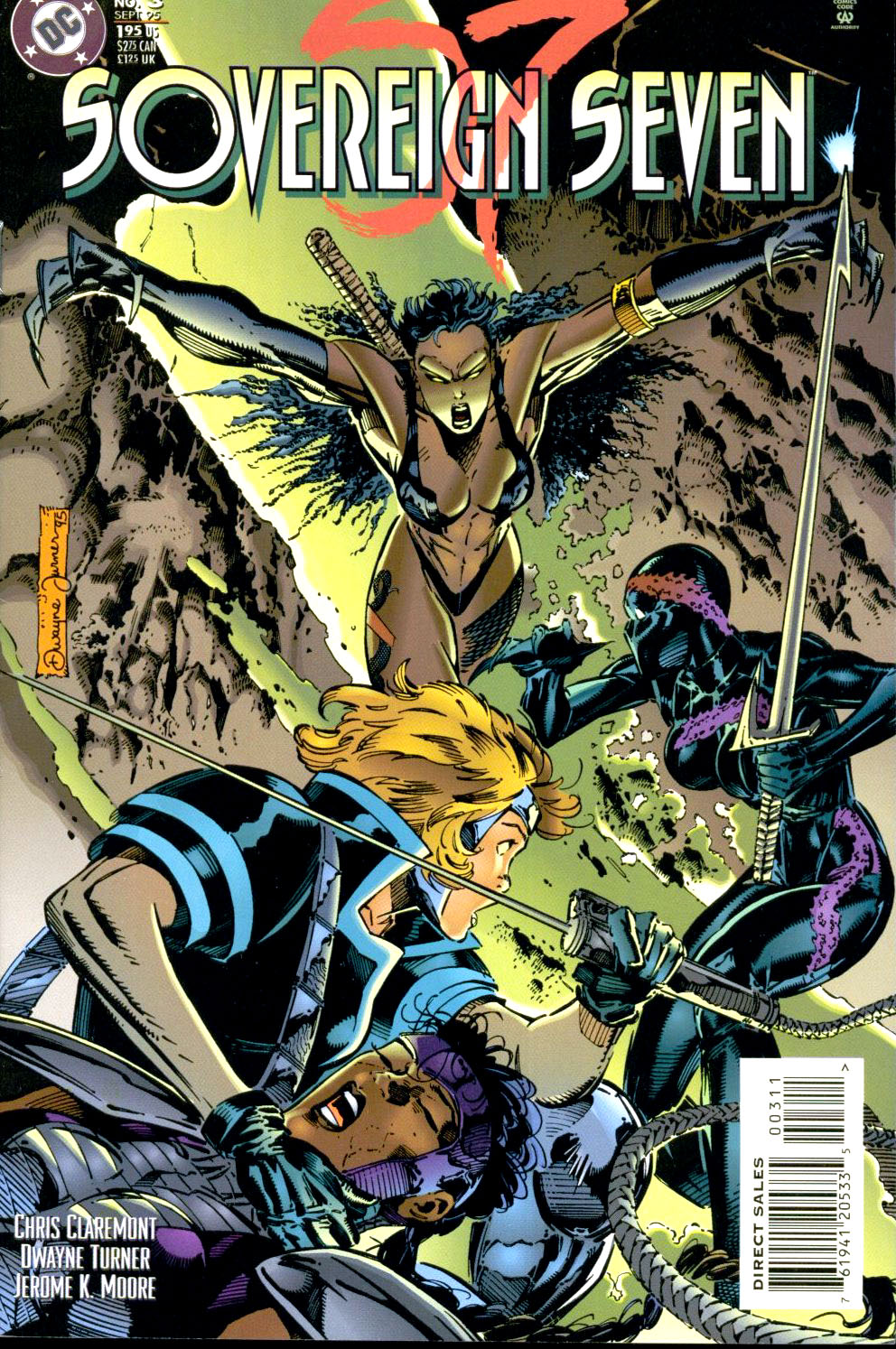 Read online Sovereign Seven comic -  Issue #3 - 1