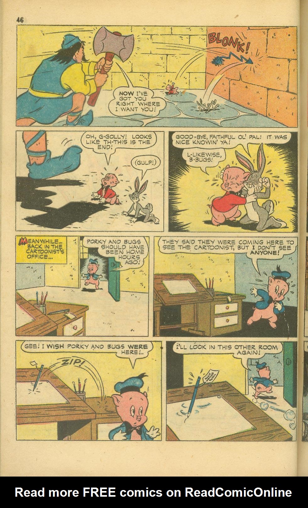 Read online Bugs Bunny's Christmas Funnies comic -  Issue # TPB 1 - 48