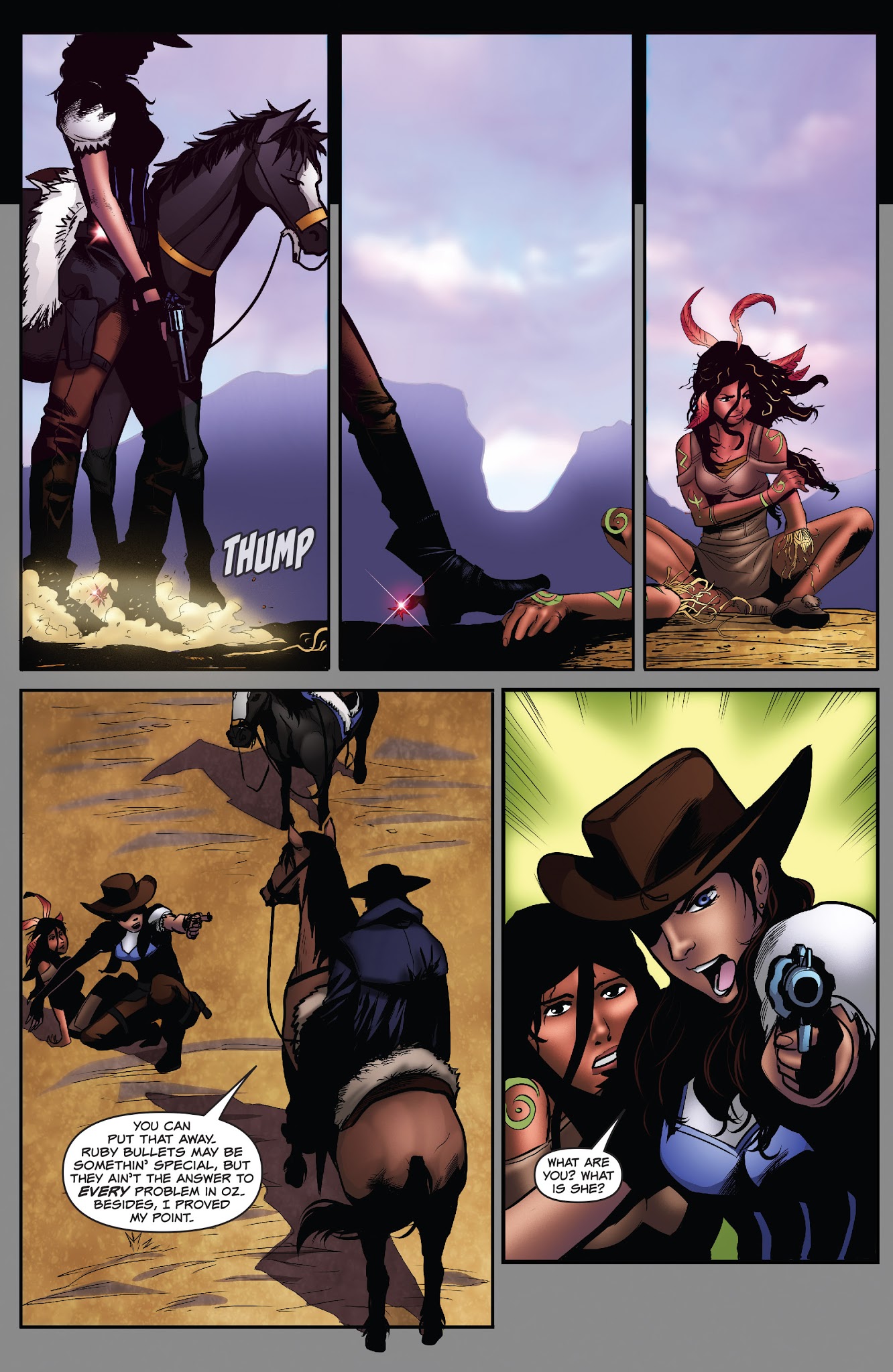 Read online Legend of Oz: The Wicked West (2015) comic -  Issue #2 - 19