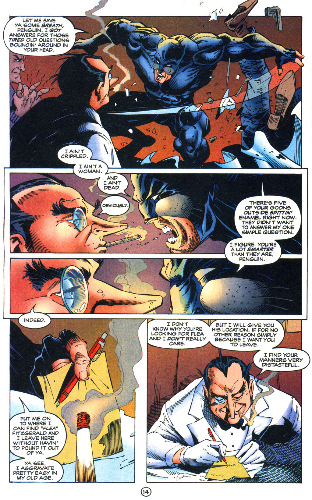 Read online Batman/Wildcat comic -  Issue #1 - 14
