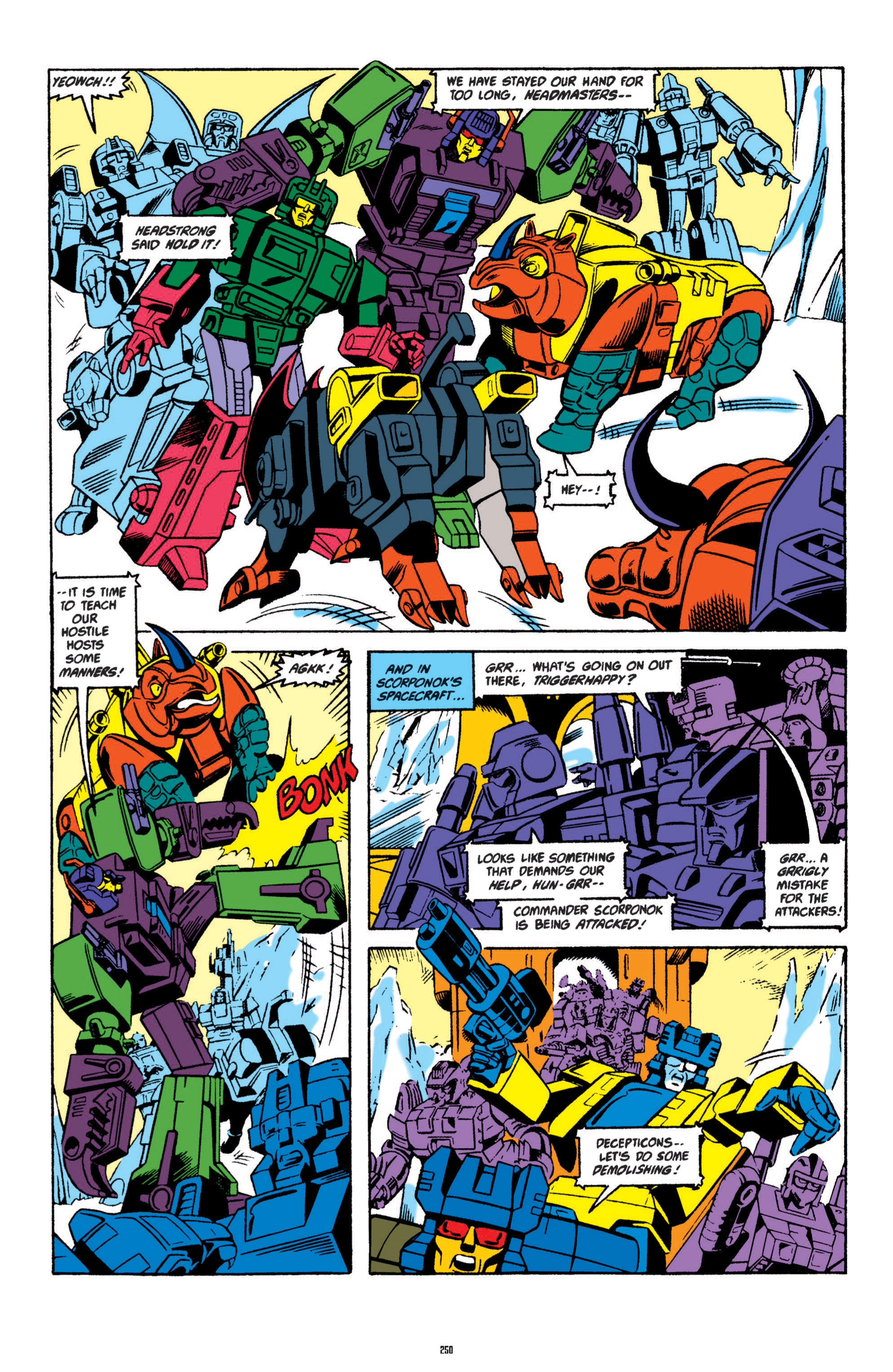 Read online The Transformers Classics comic -  Issue # TPB 4 - 251