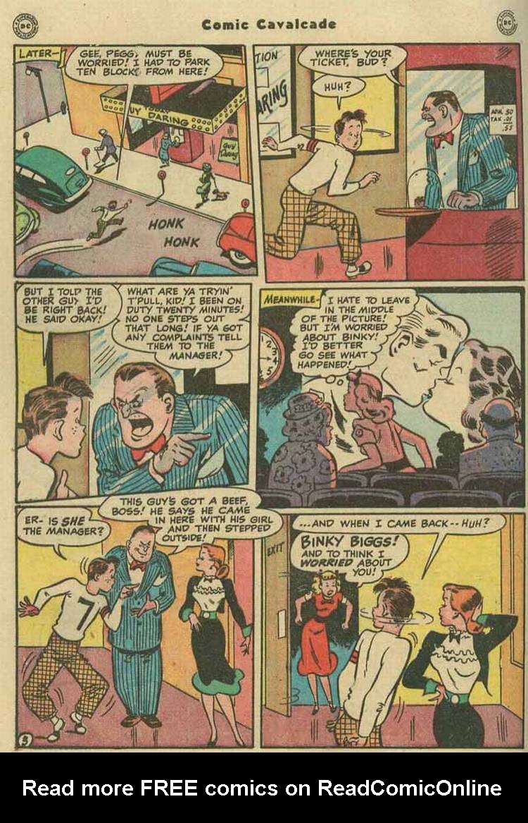 Read online Comic Cavalcade comic -  Issue #29 - 42