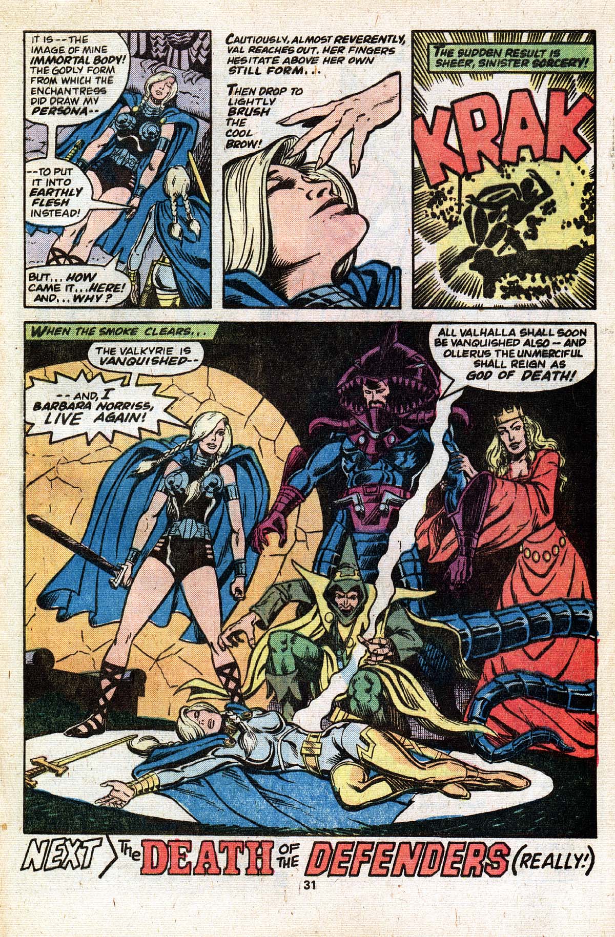 Read online The Defenders (1972) comic -  Issue #66 - 17