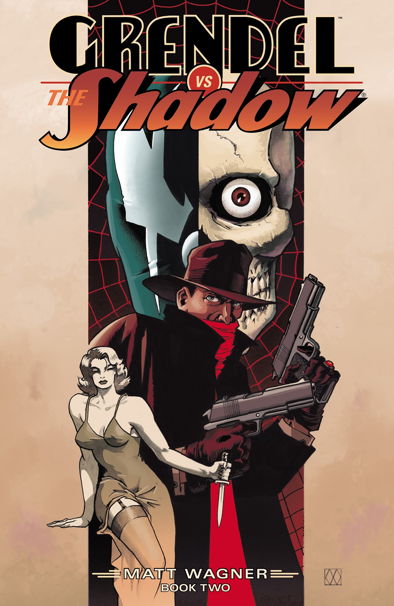 Read online Grendel vs. The Shadow comic -  Issue #2 - 1