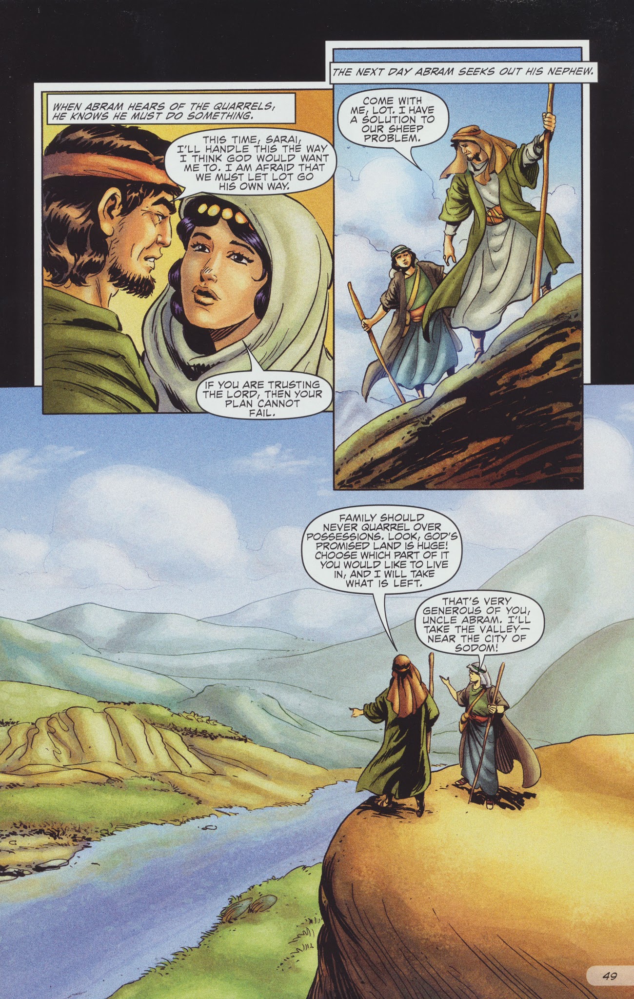 Read online The Action Bible comic -  Issue # TPB 1 - 53