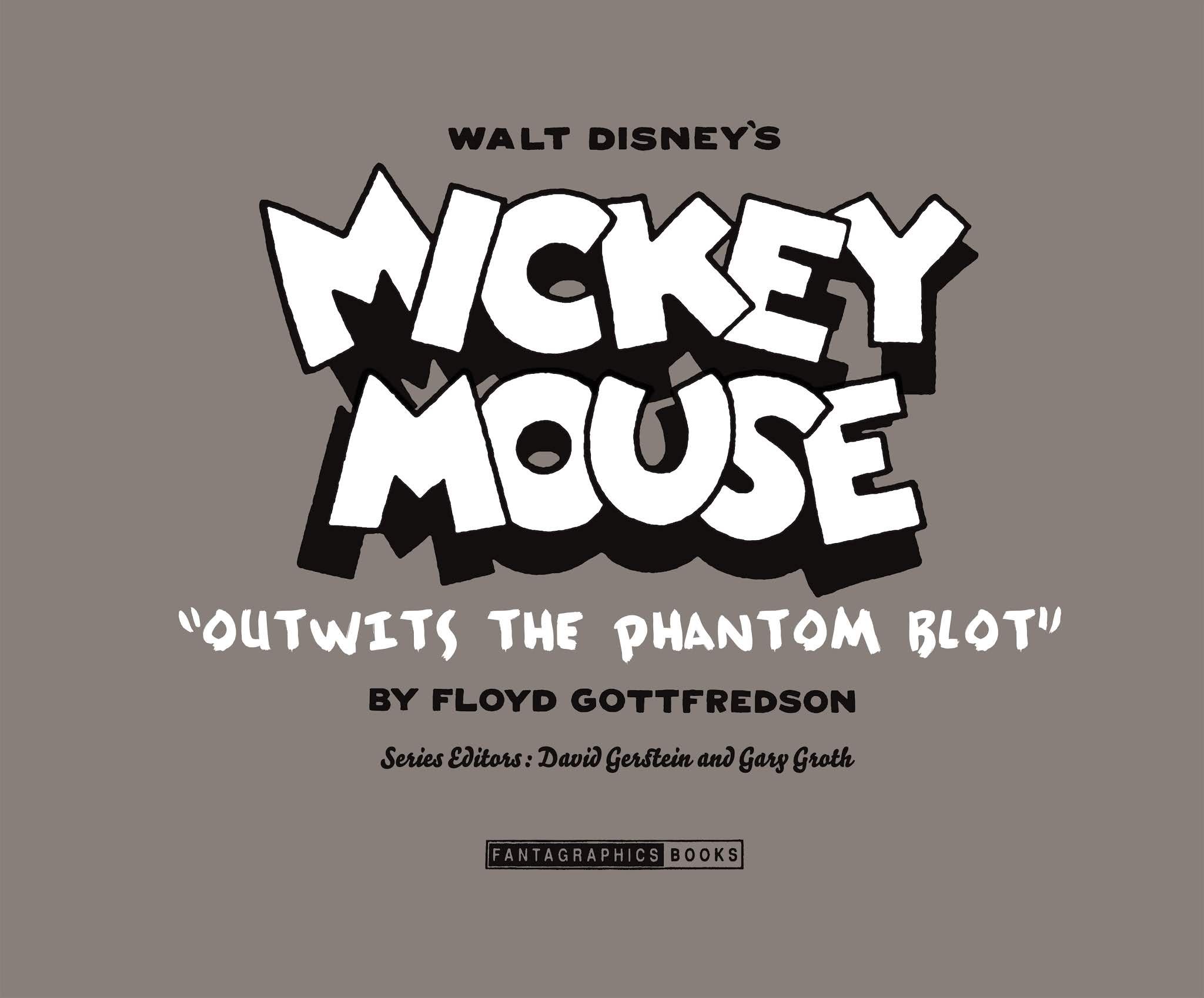 Read online Walt Disney's Mickey Mouse by Floyd Gottfredson comic -  Issue # TPB 5 (Part 1) - 4