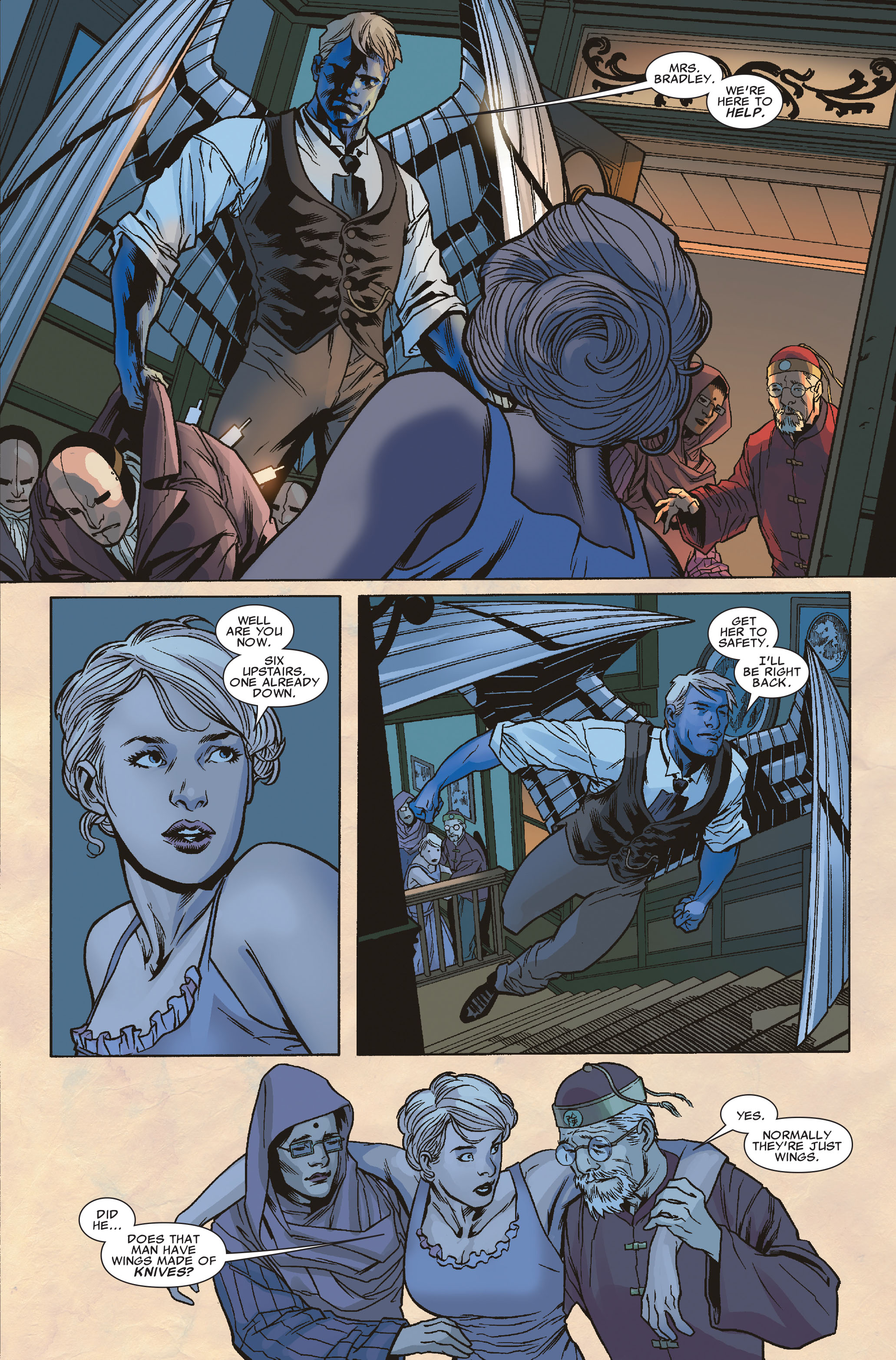 Read online Uncanny X-Men: Sisterhood comic -  Issue # TPB - 129