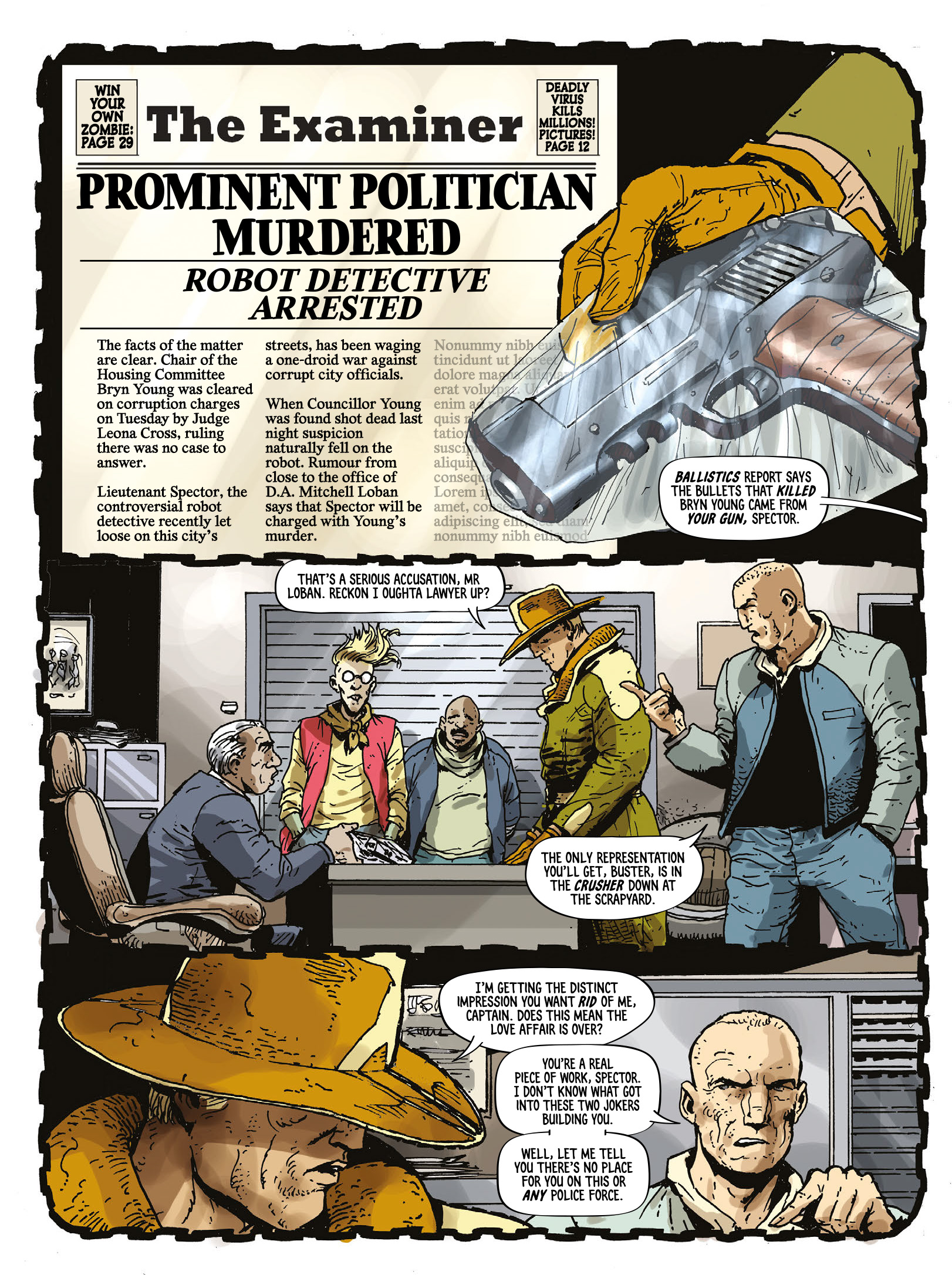 Read online Judge Dredd Megazine (Vol. 5) comic -  Issue #456 - 17
