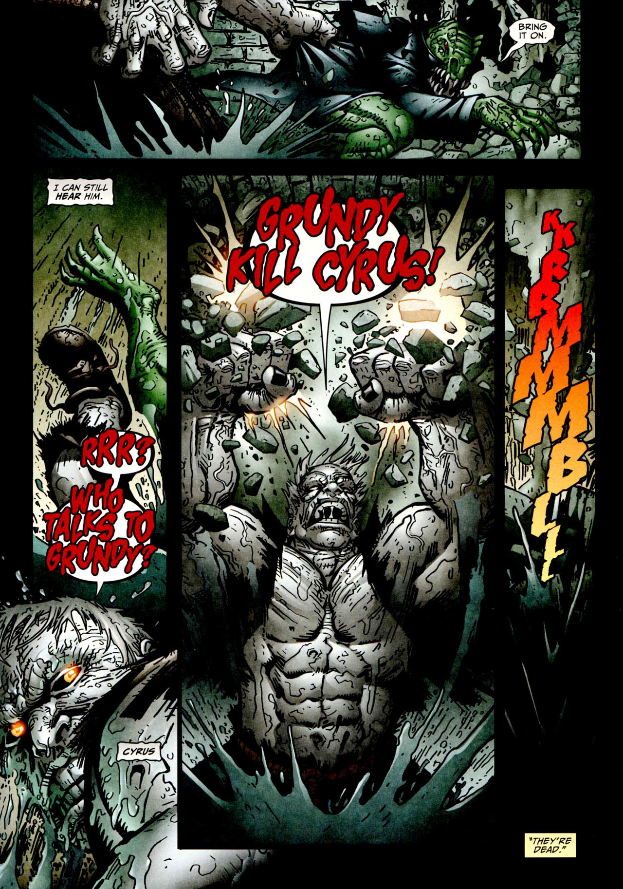 Read online Faces of Evil: Solomon Grundy comic -  Issue # Full - 18