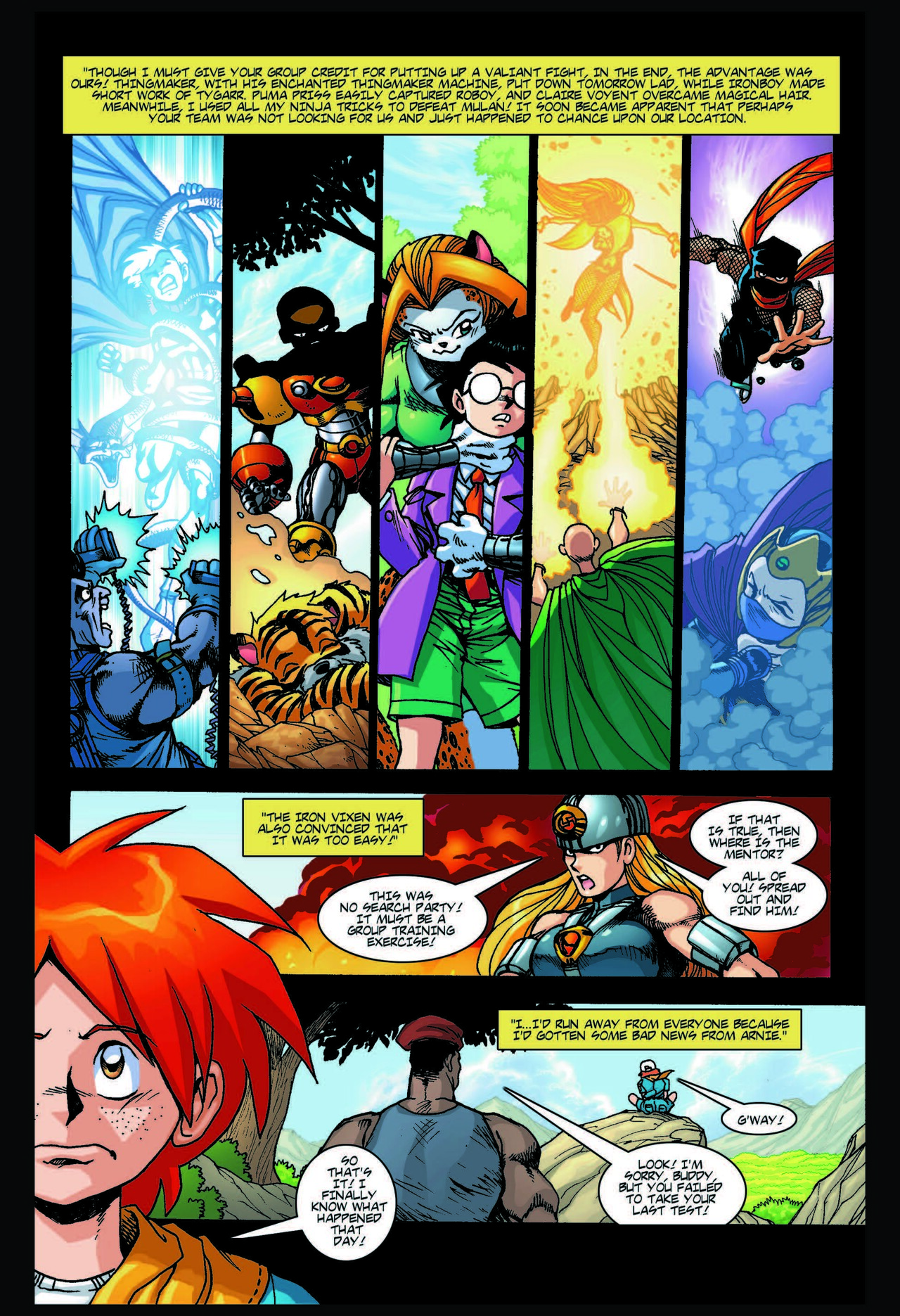 Read online Ninja High School Version 2 comic -  Issue #7 - 9