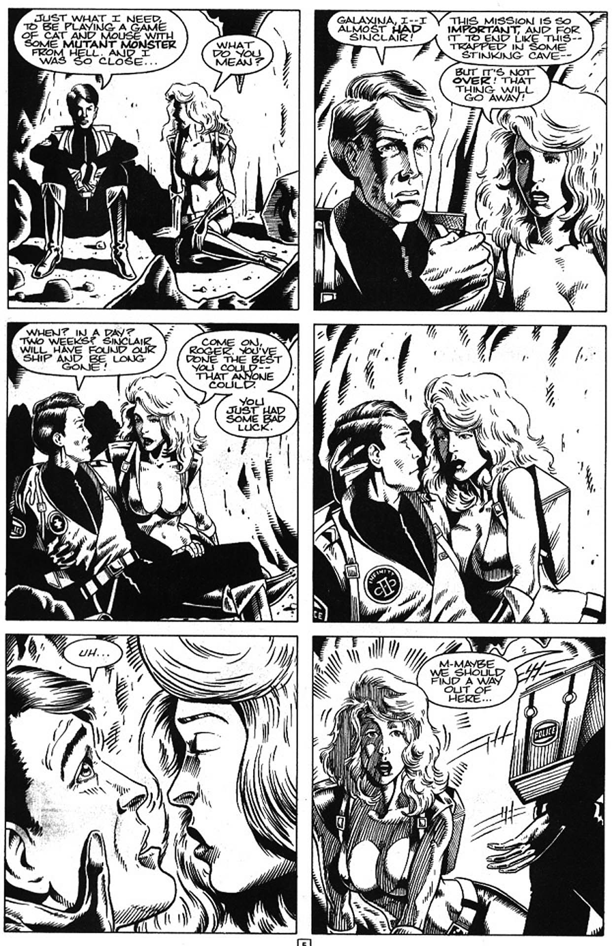 Read online Galaxina comic -  Issue #1 - 7