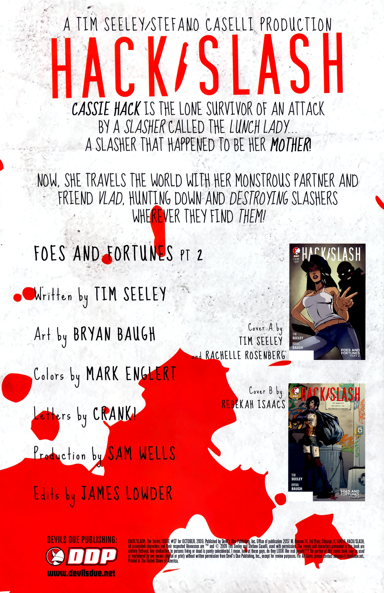 Read online Hack/Slash: The Series comic -  Issue #27 - 2