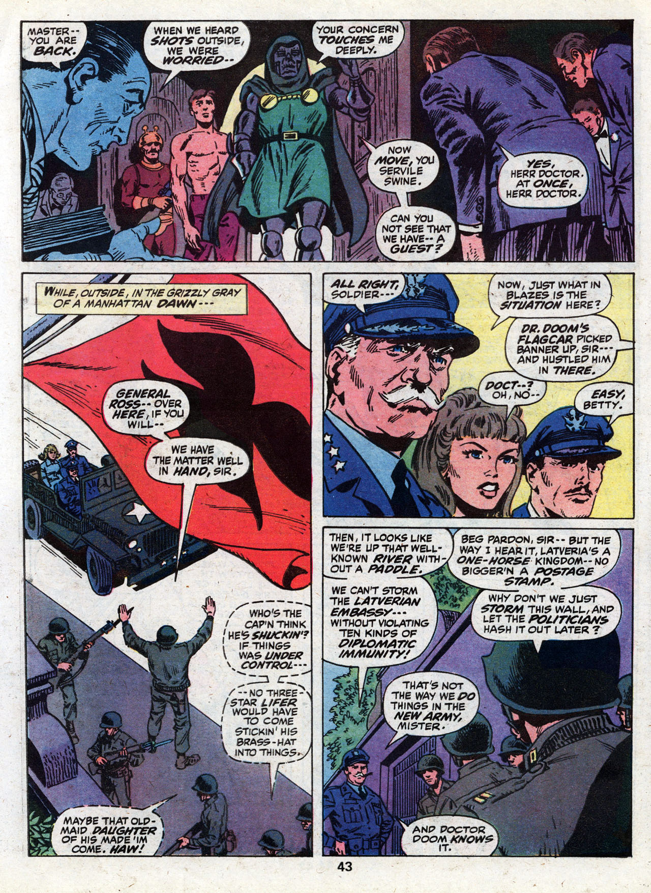 Read online Marvel Treasury Edition comic -  Issue #20 - 45