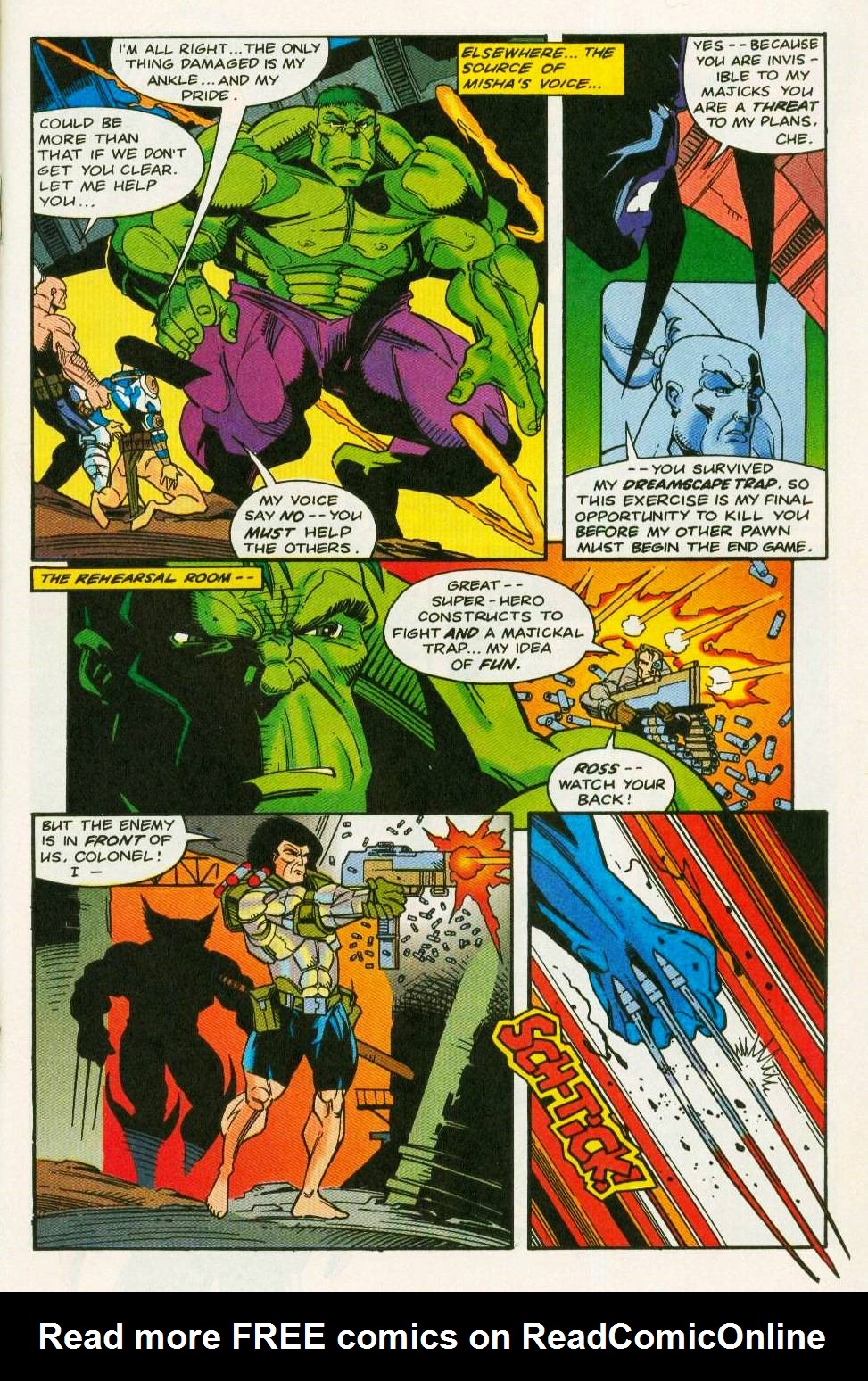 Read online Warheads comic -  Issue #9 - 16