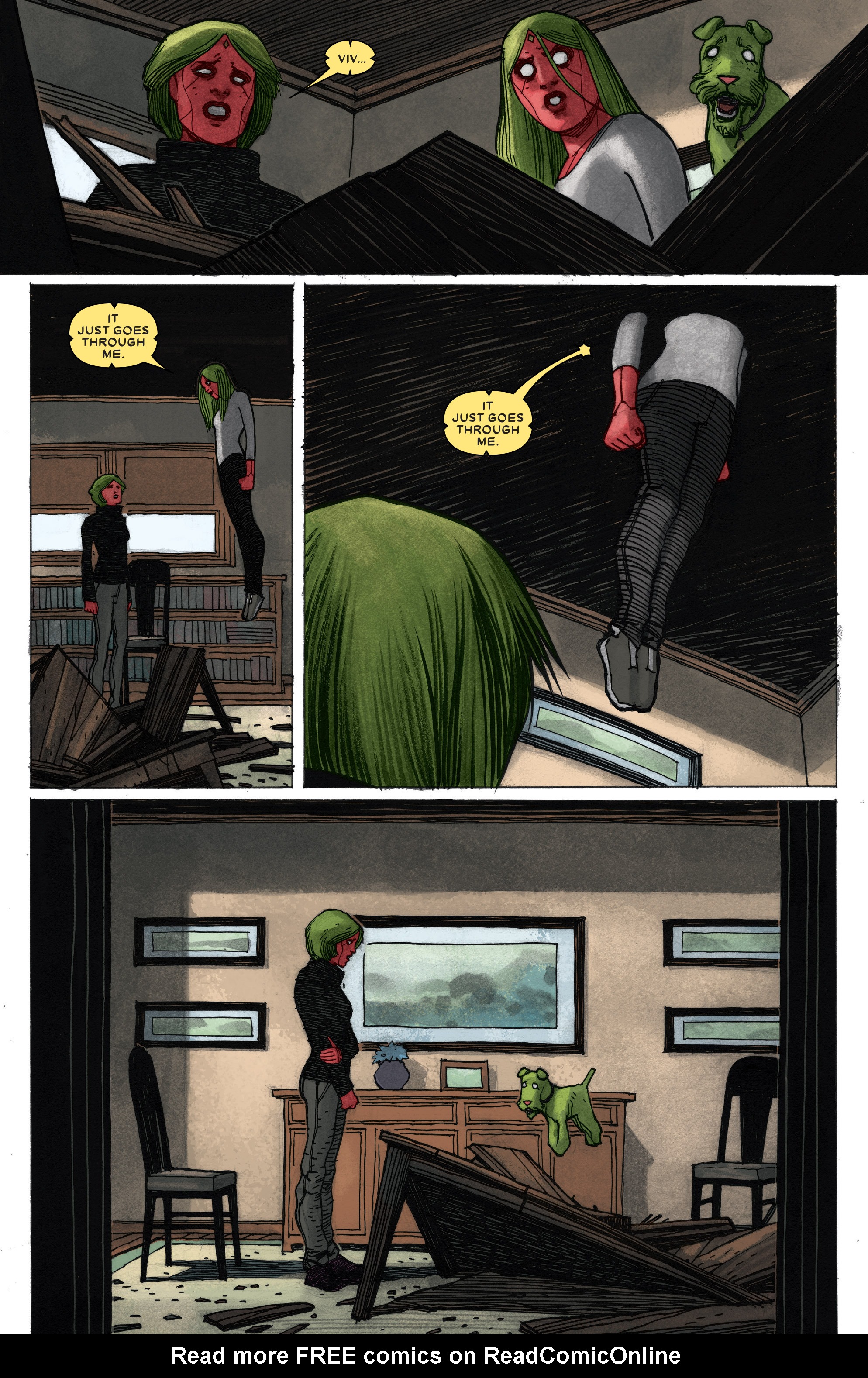 Read online Vision comic -  Issue #11 - 10