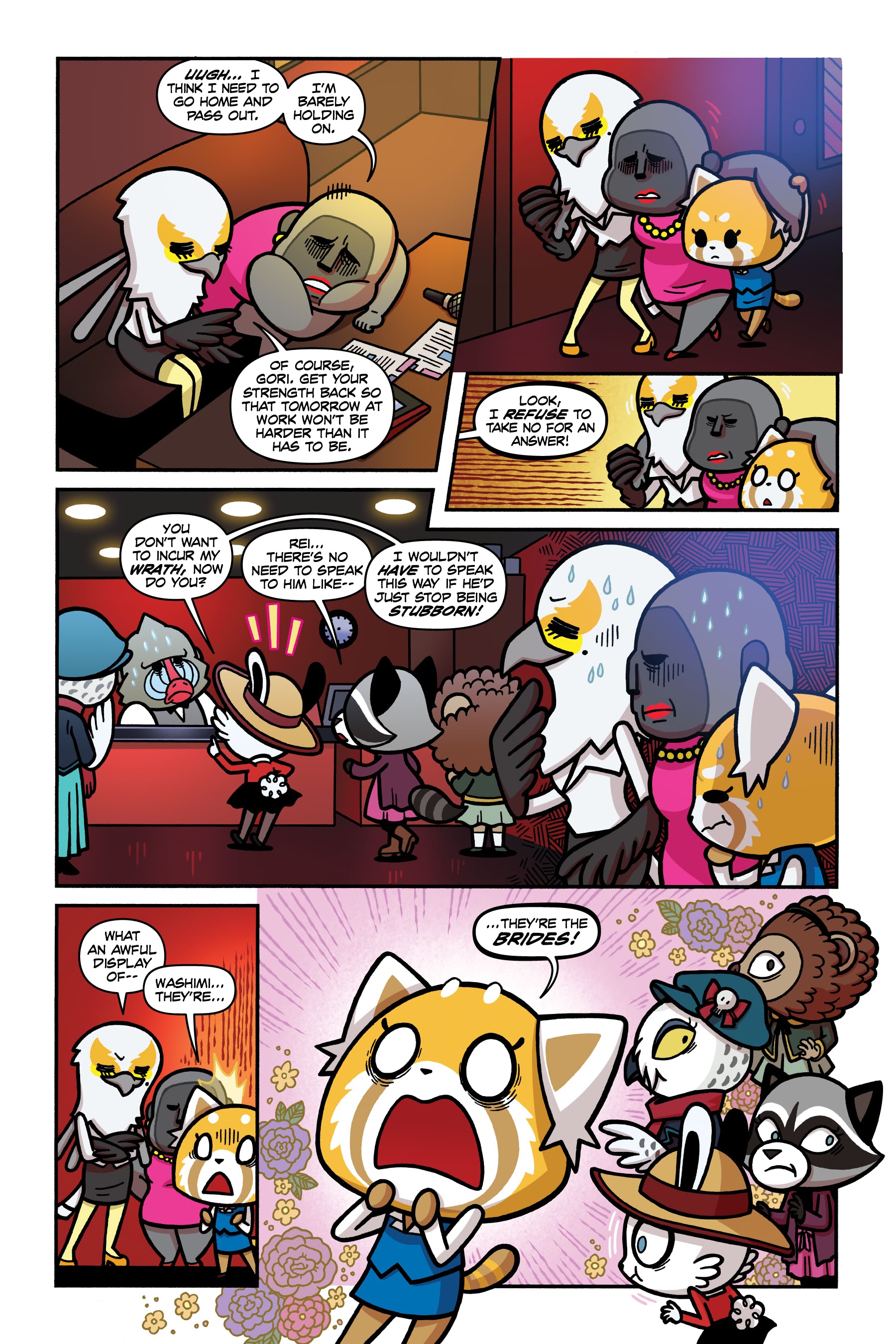 Read online Aggretsuko: Little Rei of Sunshine comic -  Issue # TPB - 44