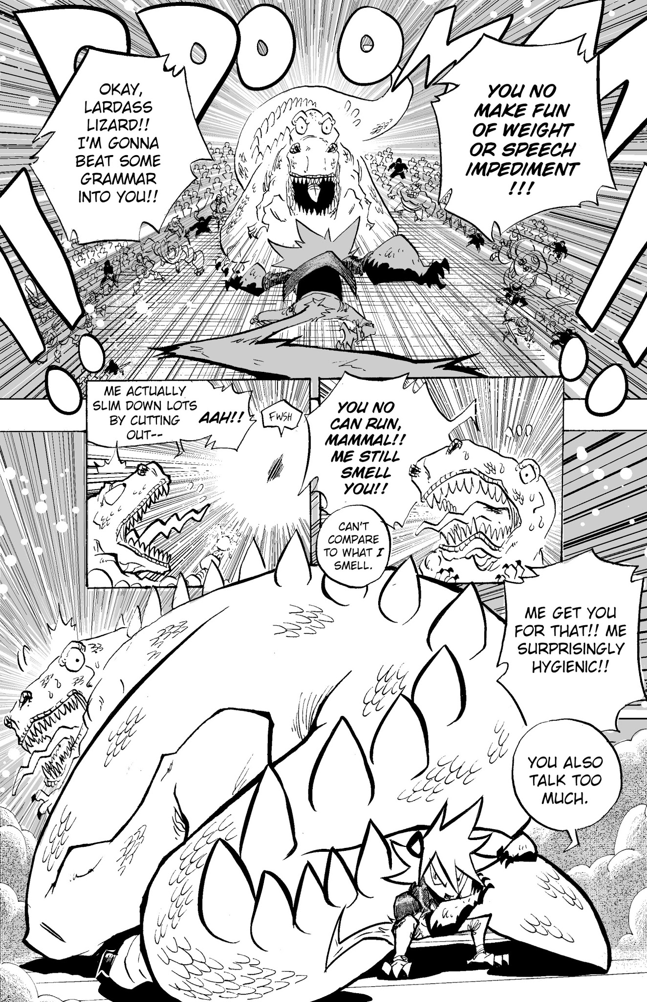 Read online Honey Badger vs. The World comic -  Issue # Full - 11