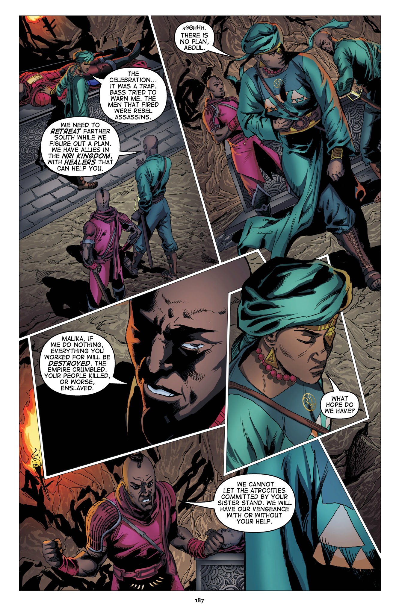 Read online Malika: Warrior Queen comic -  Issue # TPB 1 (Part 2) - 89
