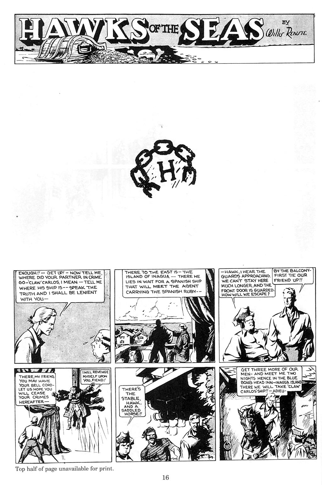 Read online Will Eisner's Hawks of the Seas comic -  Issue # TPB - 17