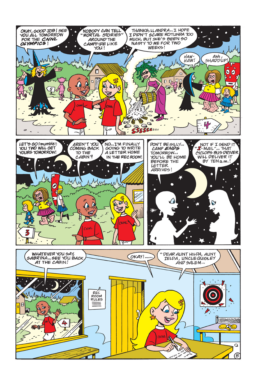 Read online Sabrina the Teenage Witch (2000) comic -  Issue #9 - 10